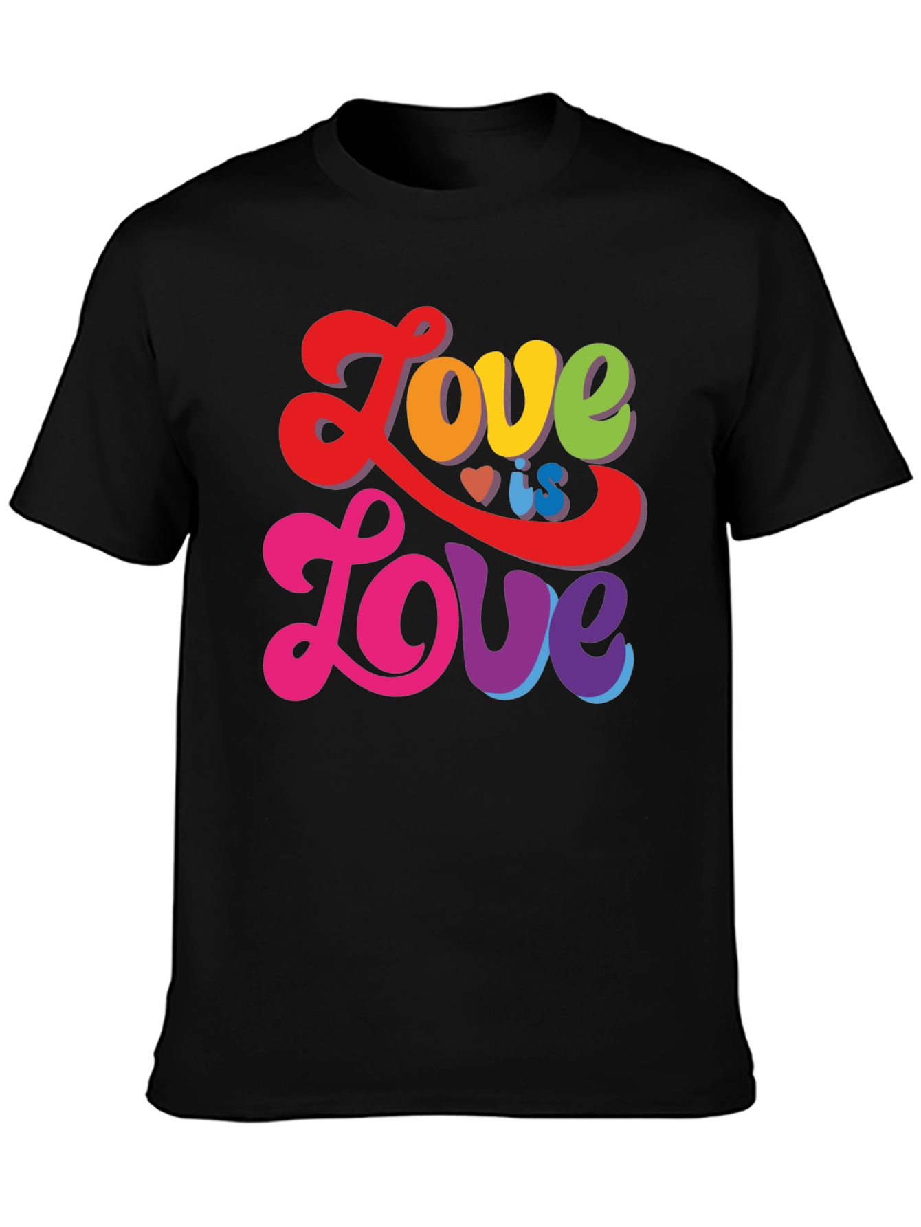 Love Is Love Rainbow T-Shirt - Pride Apparel