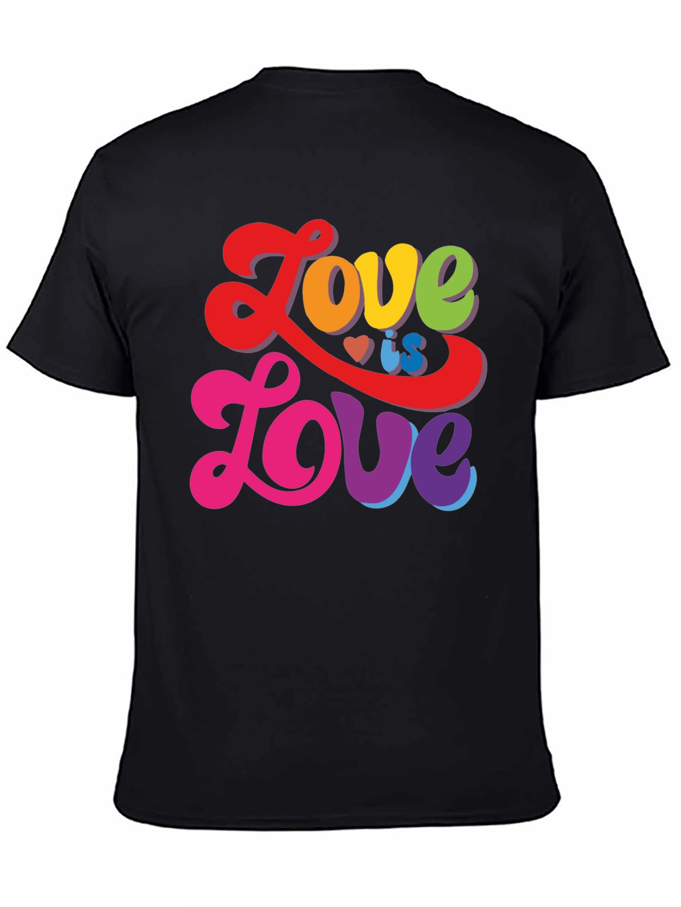Love Is Love Rainbow T-Shirt - Pride Apparel