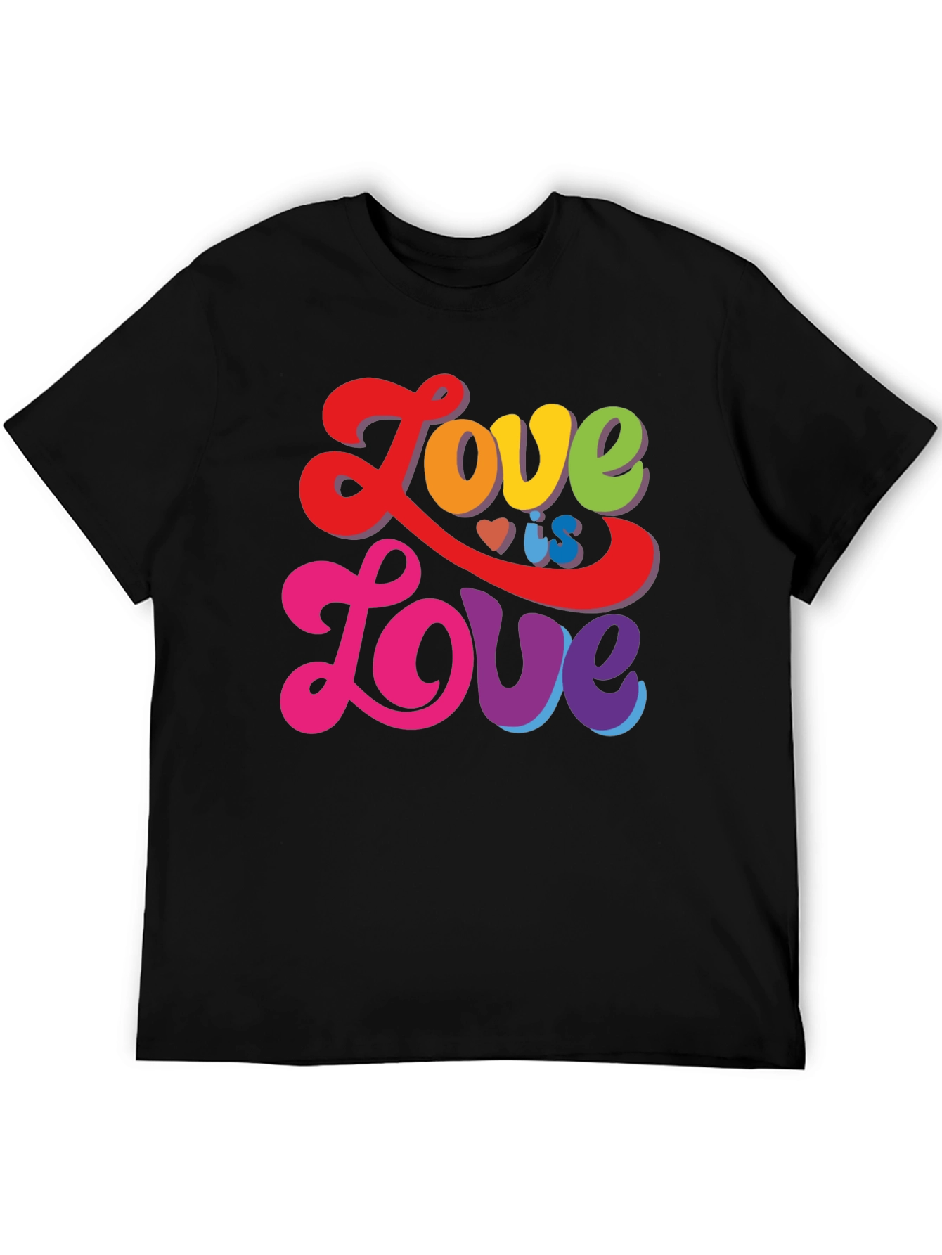 Love Is Love Rainbow T-Shirt - Pride Apparel