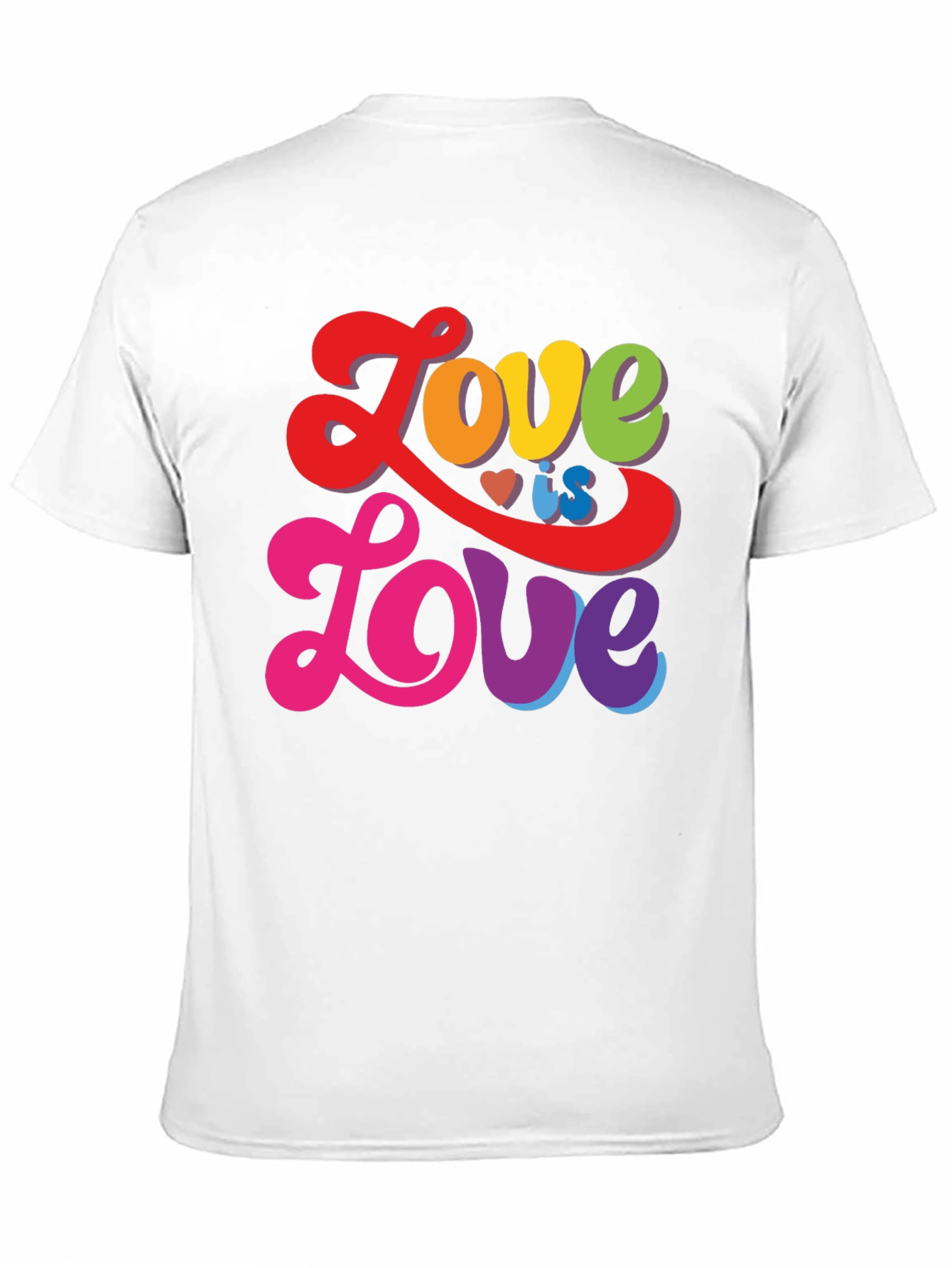 Love Is Love Rainbow T-Shirt - Pride Apparel