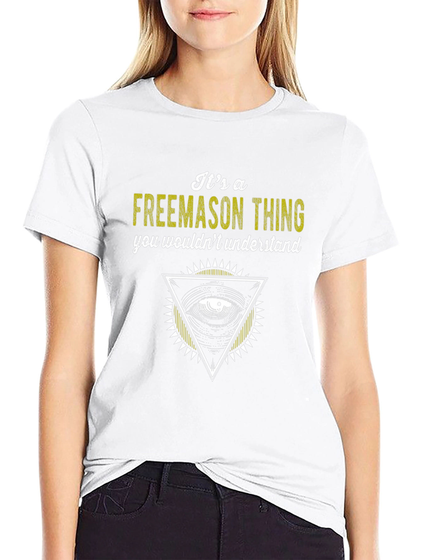 Its a Freemason Thing Black T-Shirt