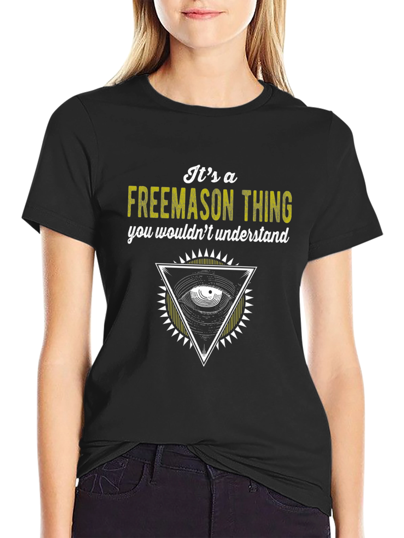 Its a Freemason Thing Black T-Shirt
