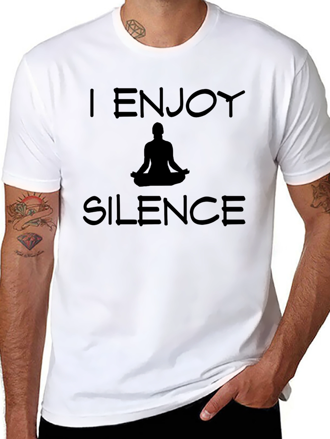 I Enjoy Silence Graphic T-Shirt