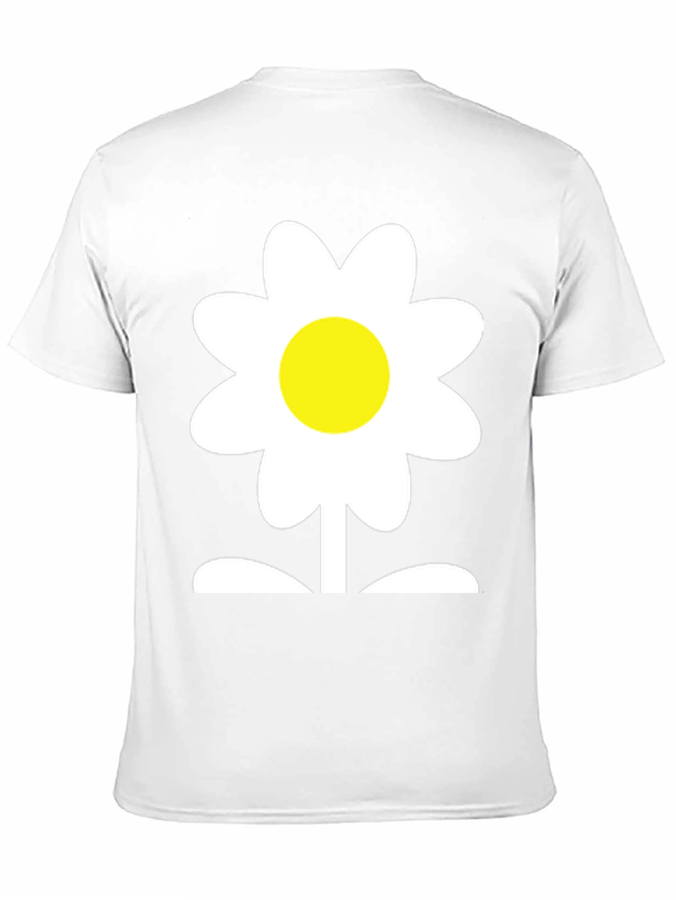 Daisy Flower Graphic Tee - Soft Cotton Blend
