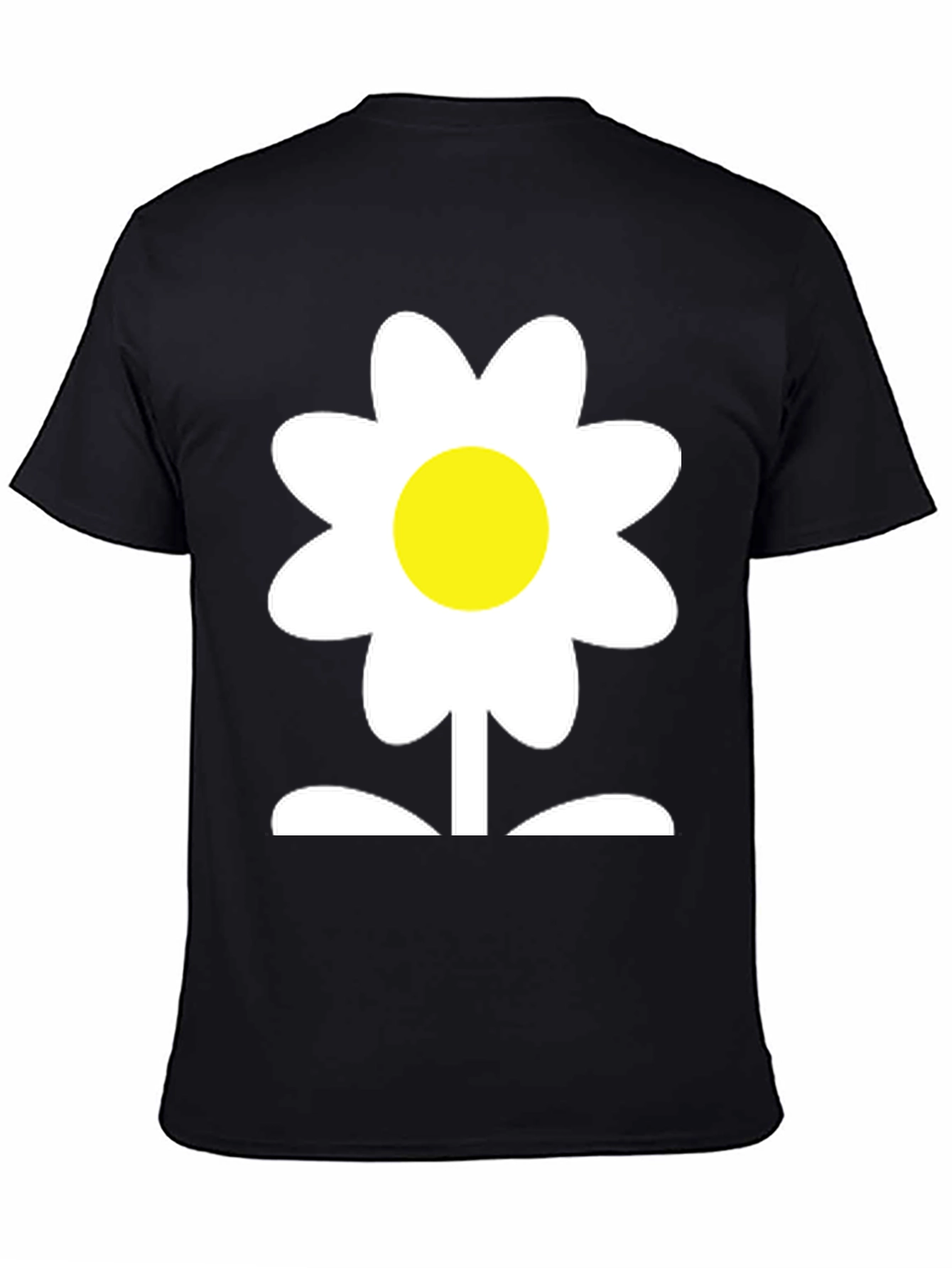 Daisy Flower Graphic Tee - Soft Cotton Blend