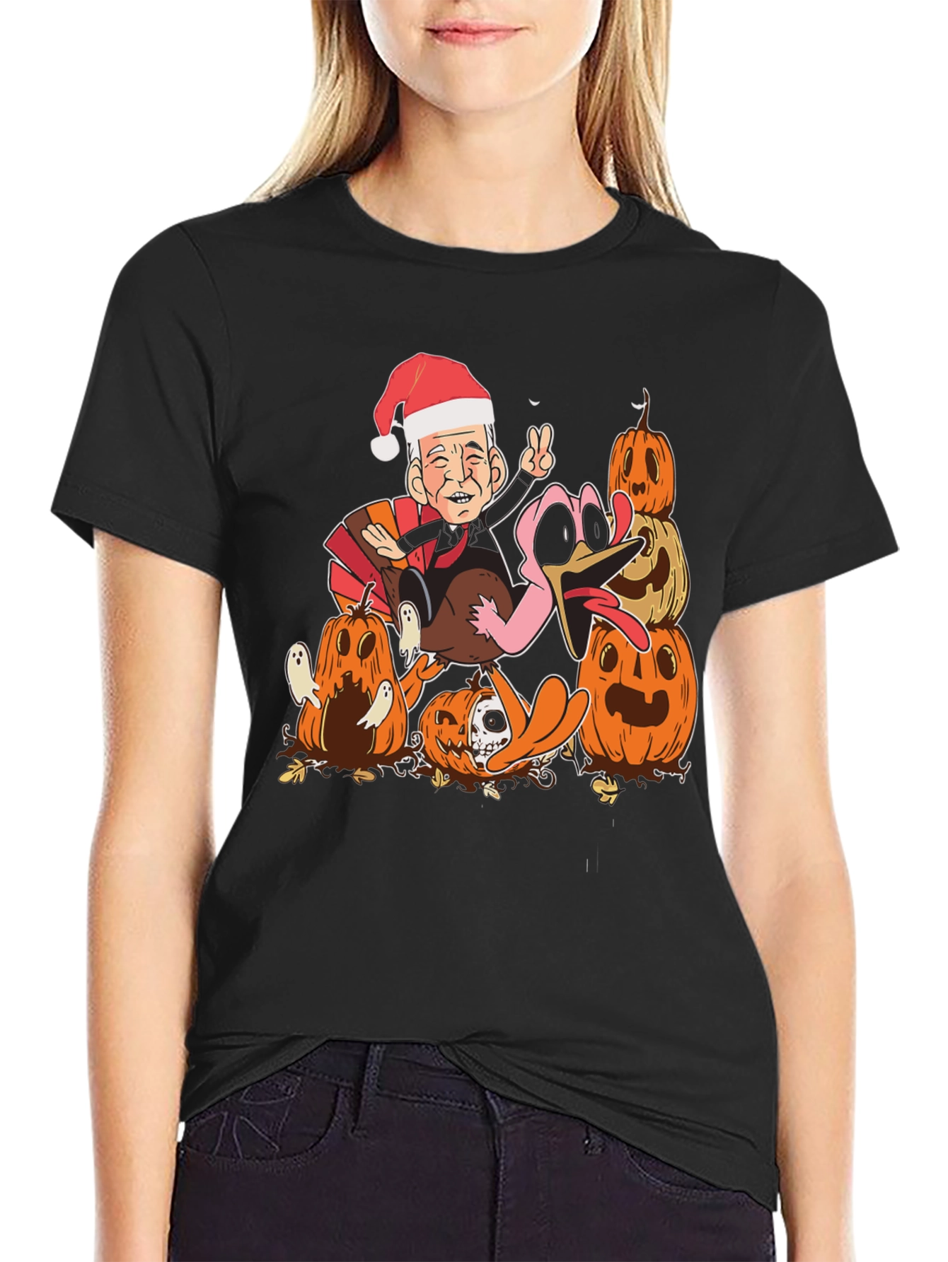 Festive Joe Biden Thanksgiving/Christmas T-Shirt