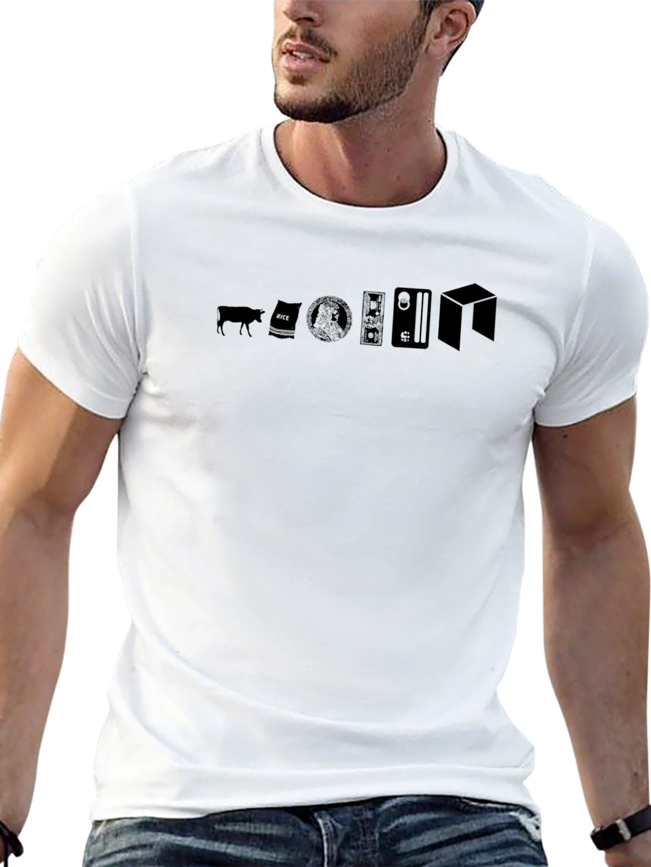 Evolution of Money Black T-Shirt