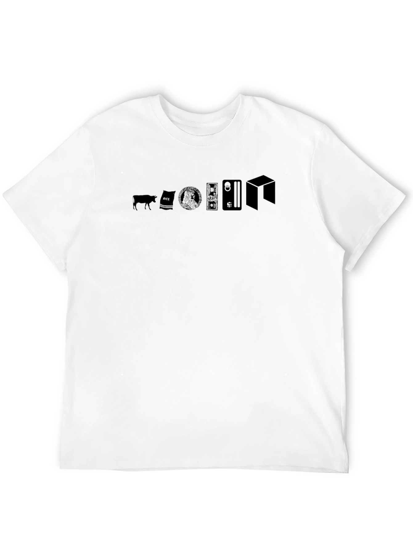 Evolution of Money Black T-Shirt