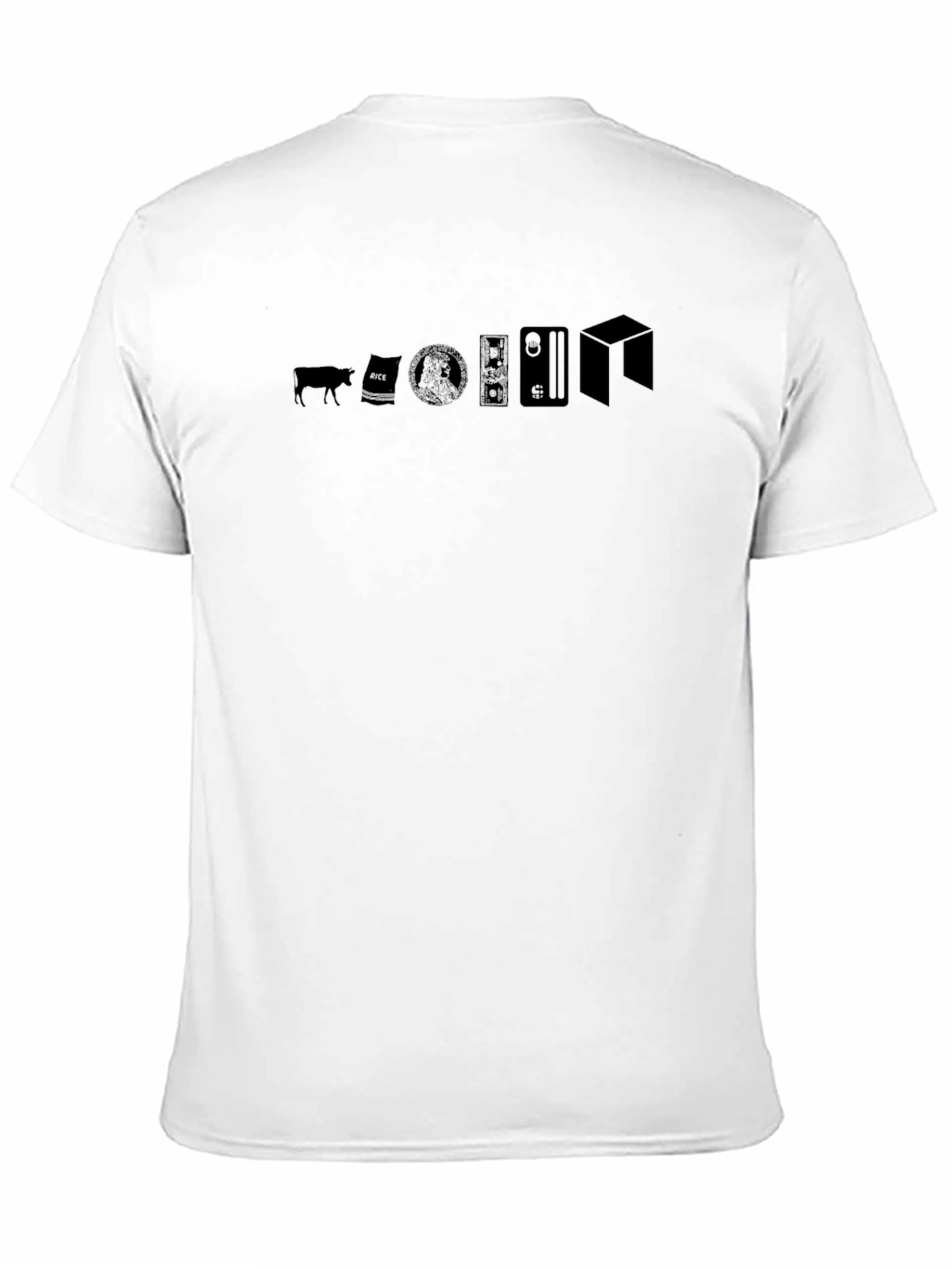 Evolution of Money Black T-Shirt
