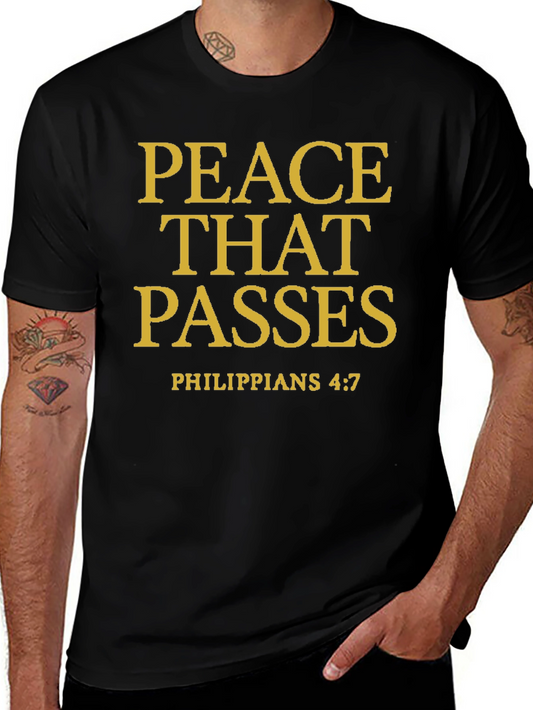 Peace That Passes Philippians 4:7 Graphic Tee