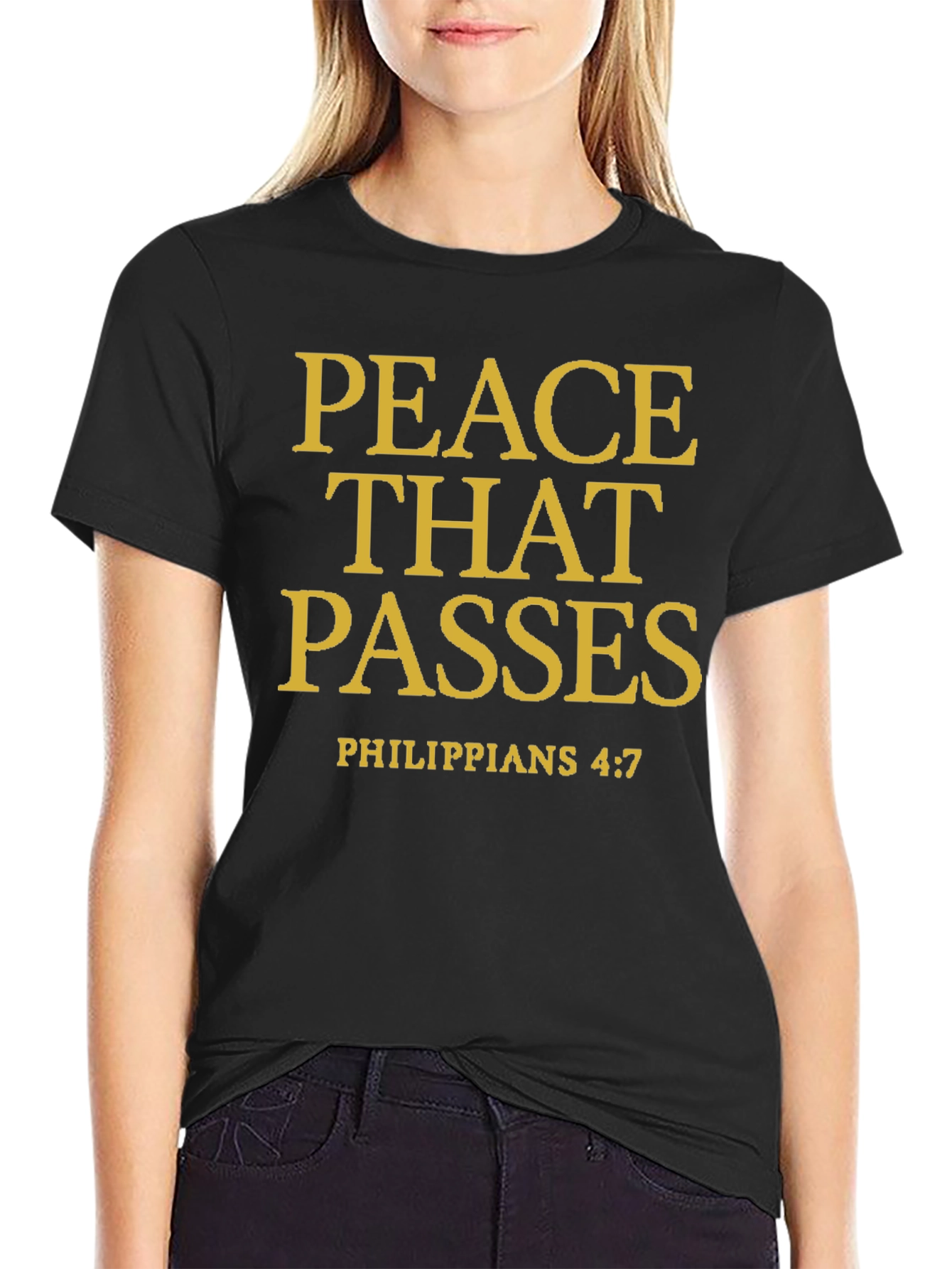 Peace That Passes Philippians 4:7 Graphic Tee