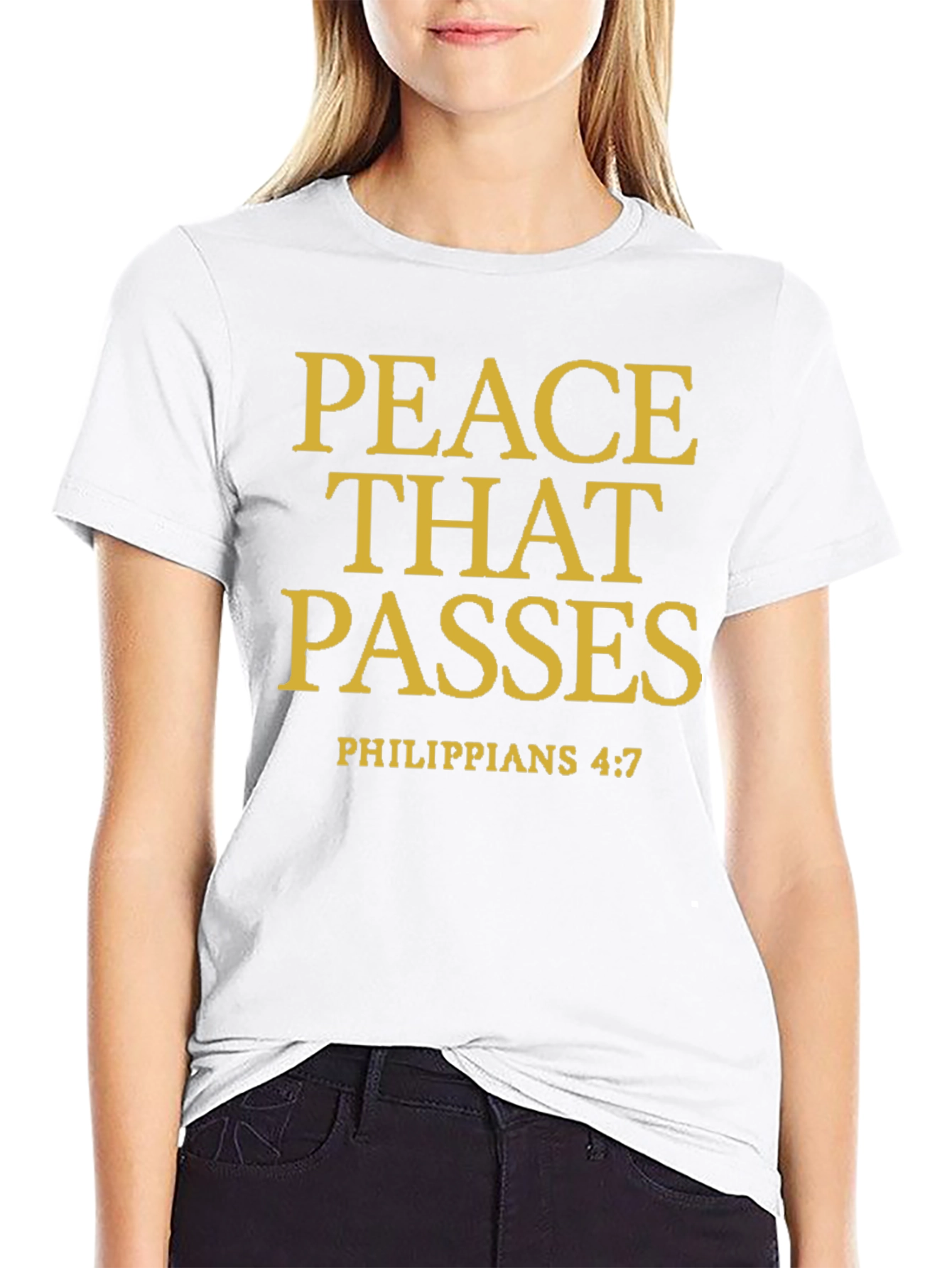 Peace That Passes Philippians 4:7 Graphic Tee