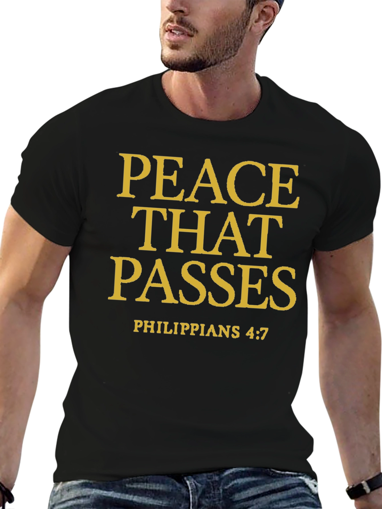 Peace That Passes Philippians 4:7 Graphic Tee