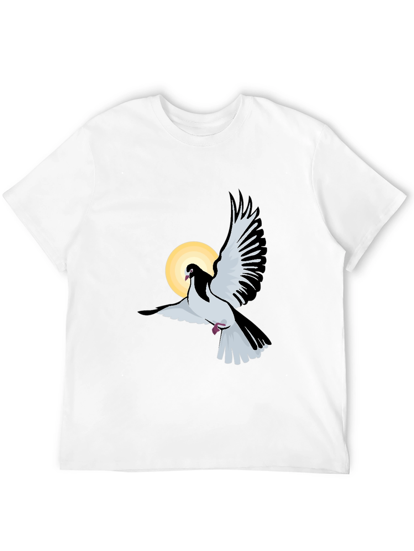 Dove Graphic Black T-Shirt