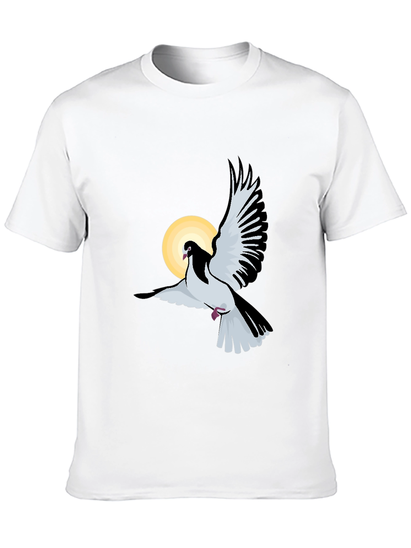 Dove Graphic Black T-Shirt