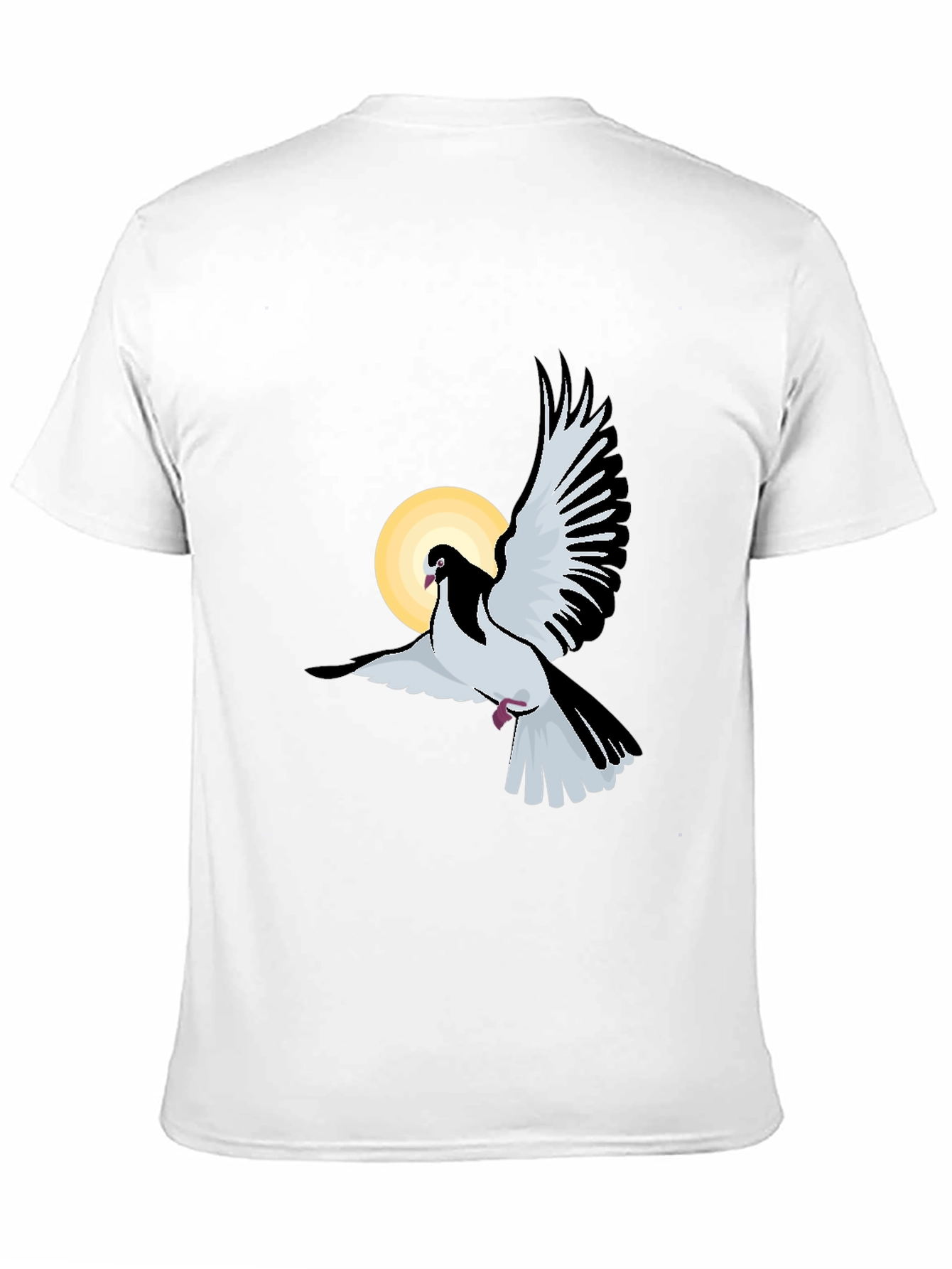 Dove Graphic Black T-Shirt