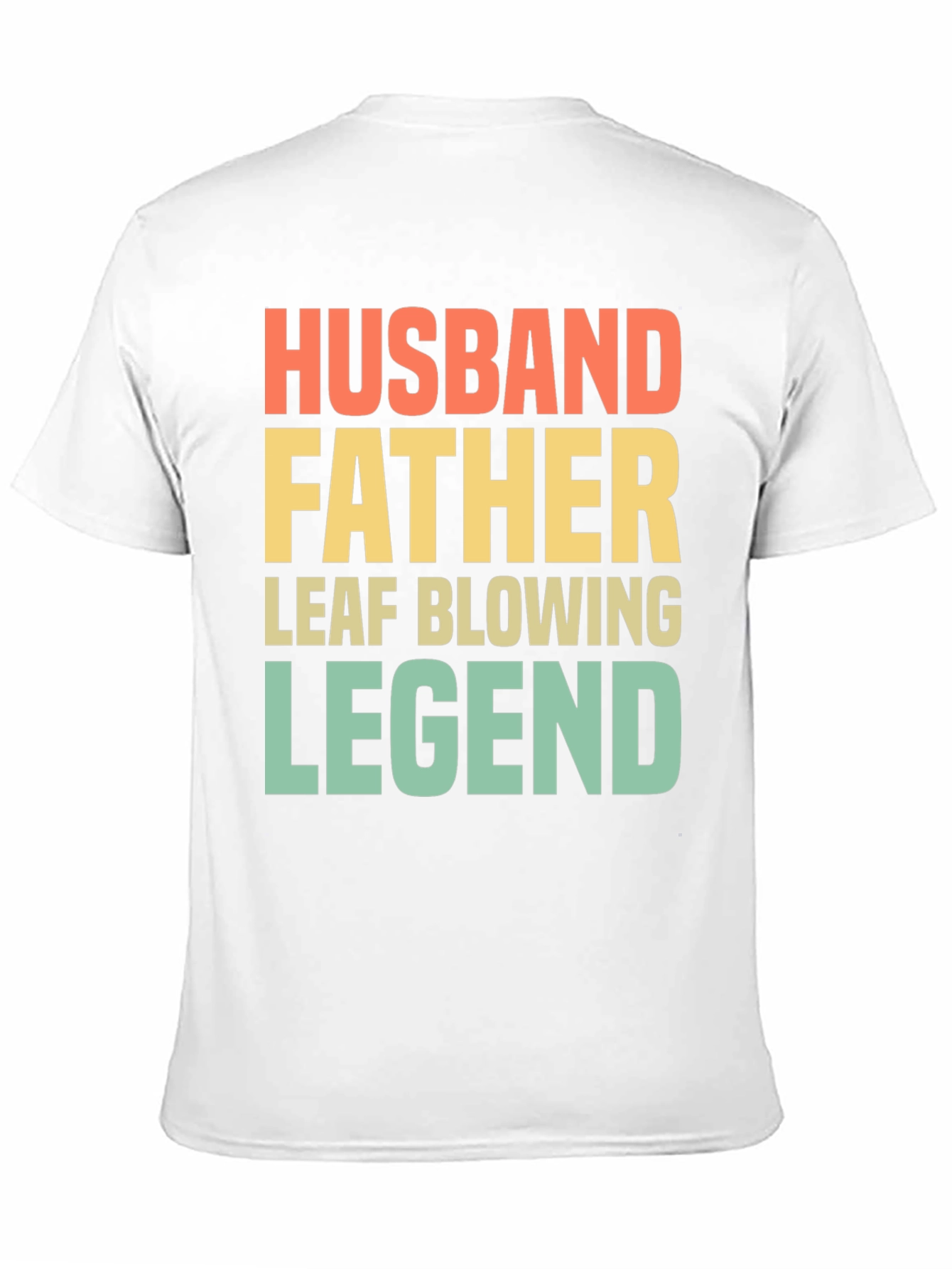 Husband Father Leaf Blowing Legend T-Shirt