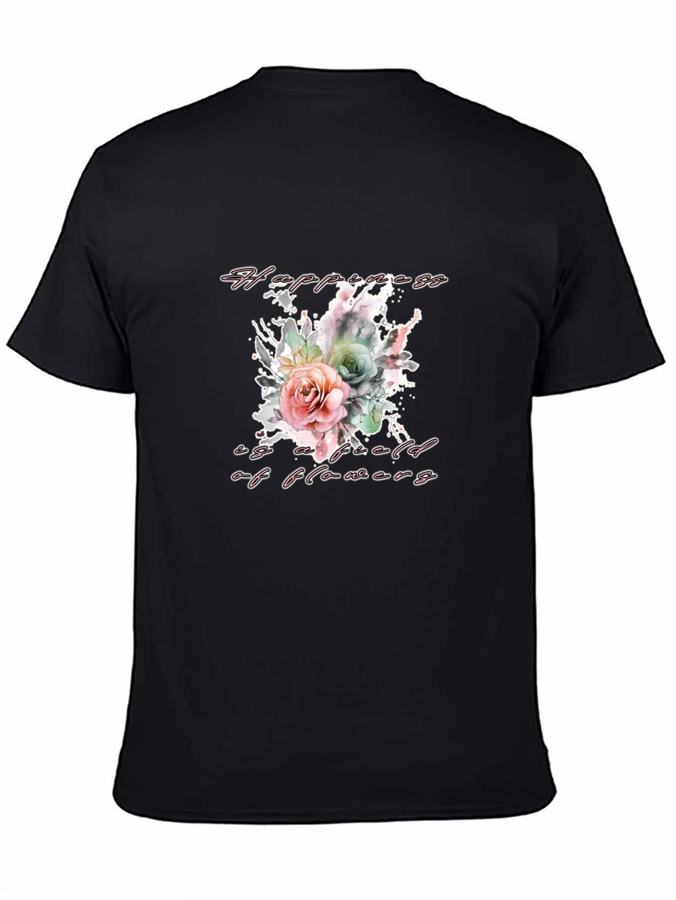 Floral Happiness T-Shirt - Stylish & Comfortable