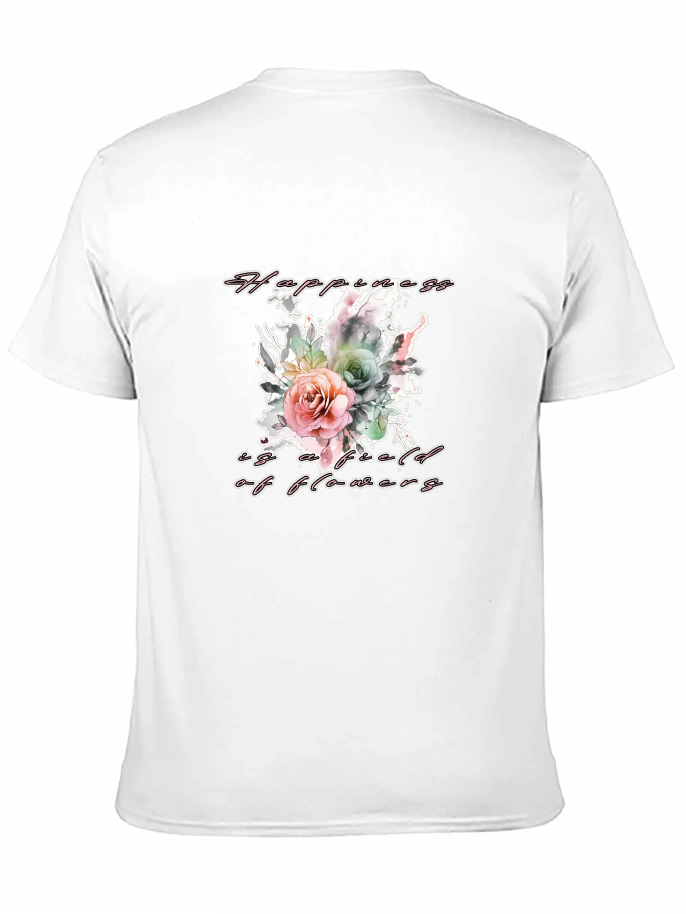 Floral Happiness T-Shirt - Stylish & Comfortable