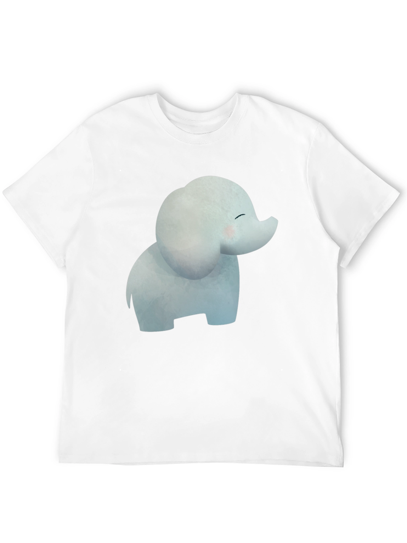 Cute Elephant Graphic T-Shirt - Stylish Casual Tee