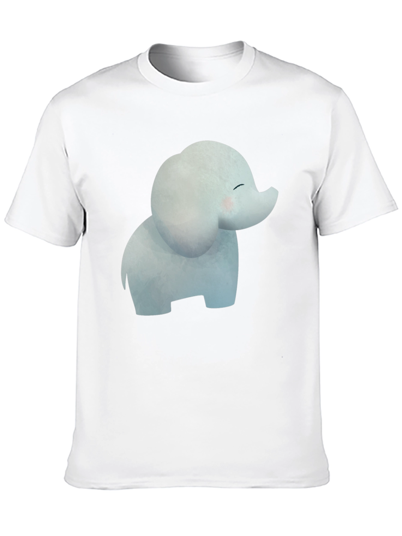 Cute Elephant Graphic T-Shirt - Stylish Casual Tee