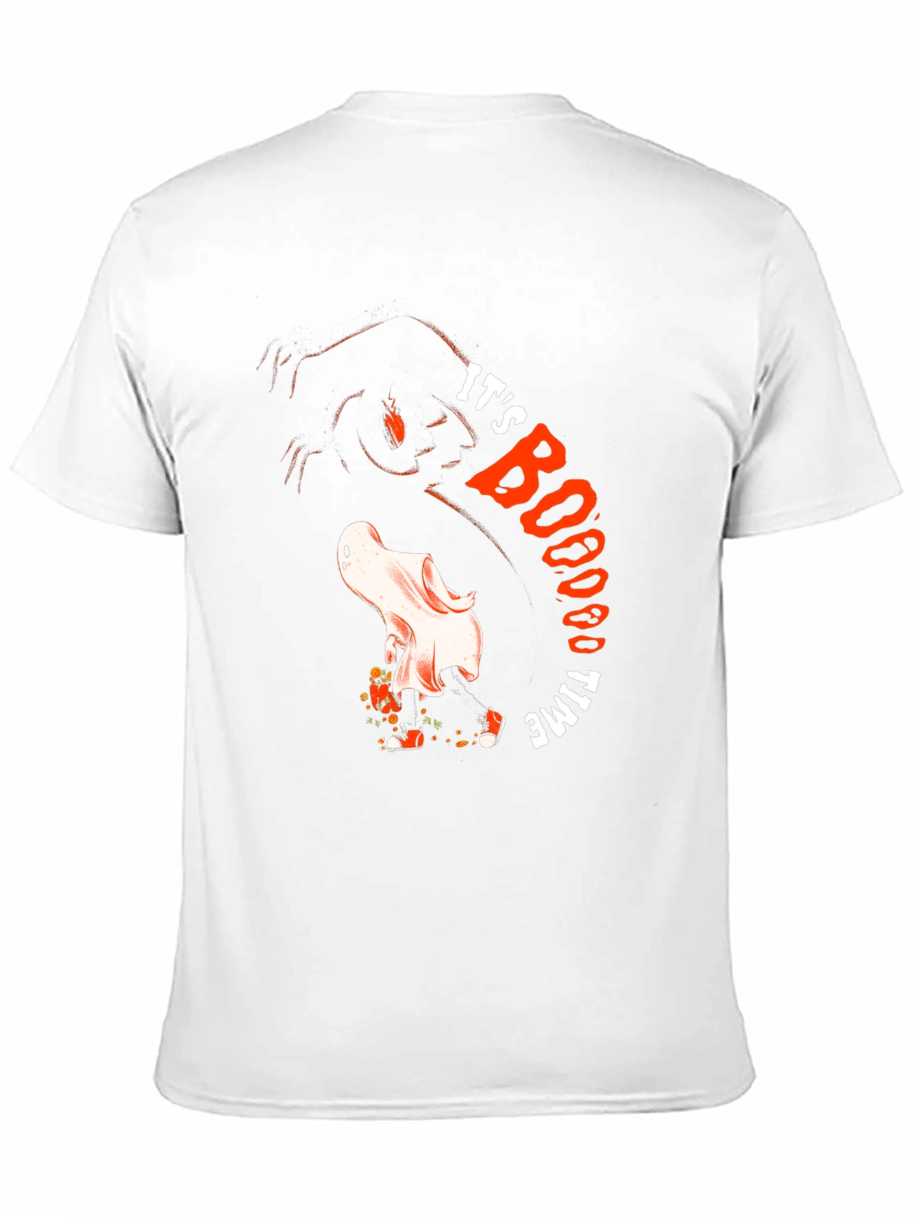 Its BOOO Time Ghost Graphic Tee