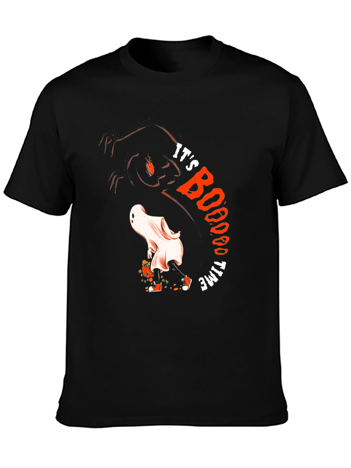 Its BOOO Time Ghost Graphic Tee