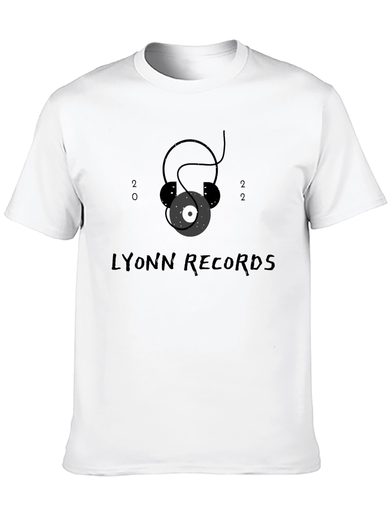 Lyonn Records Black Graphic Tee