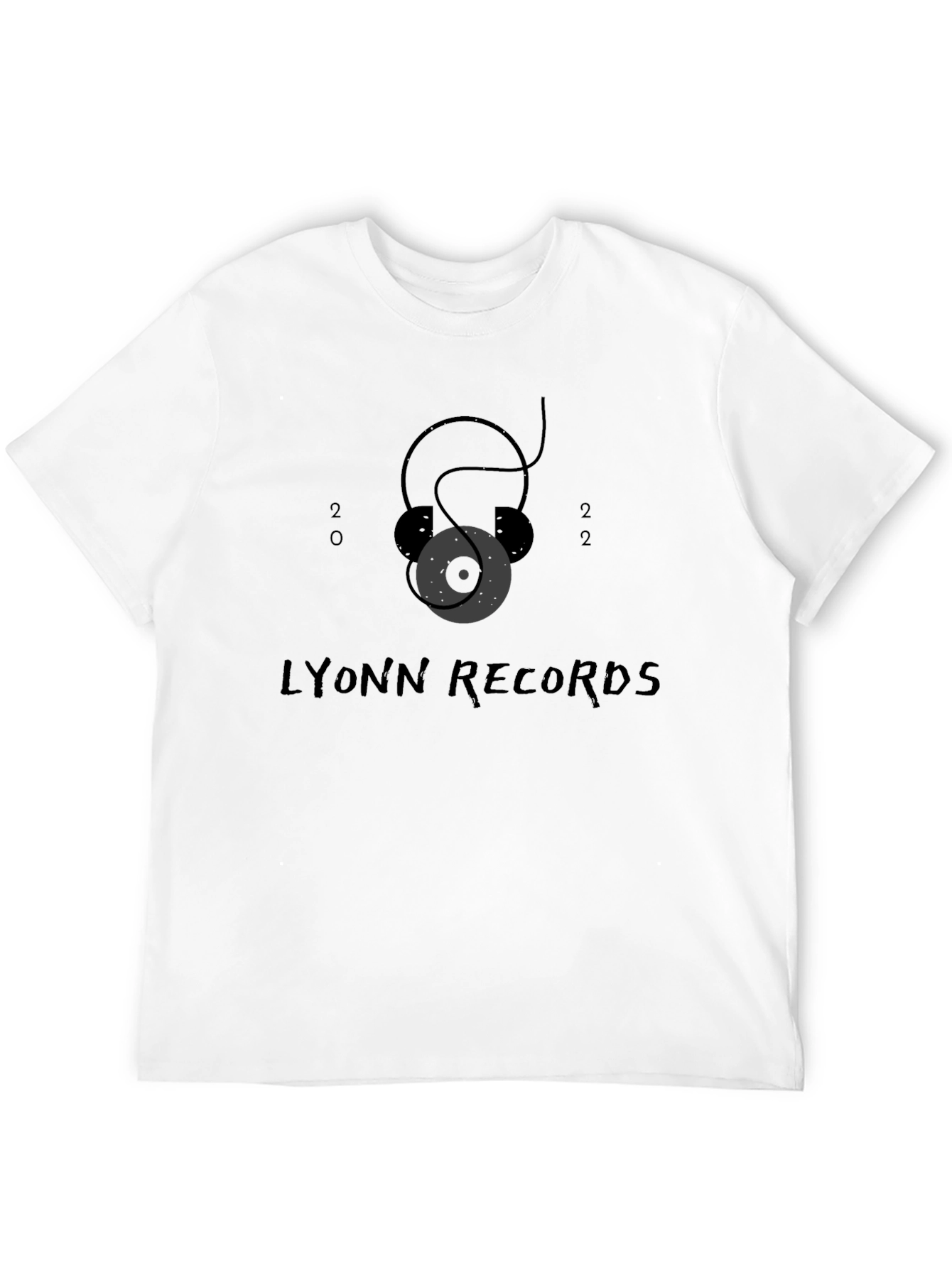 Lyonn Records Black Graphic Tee