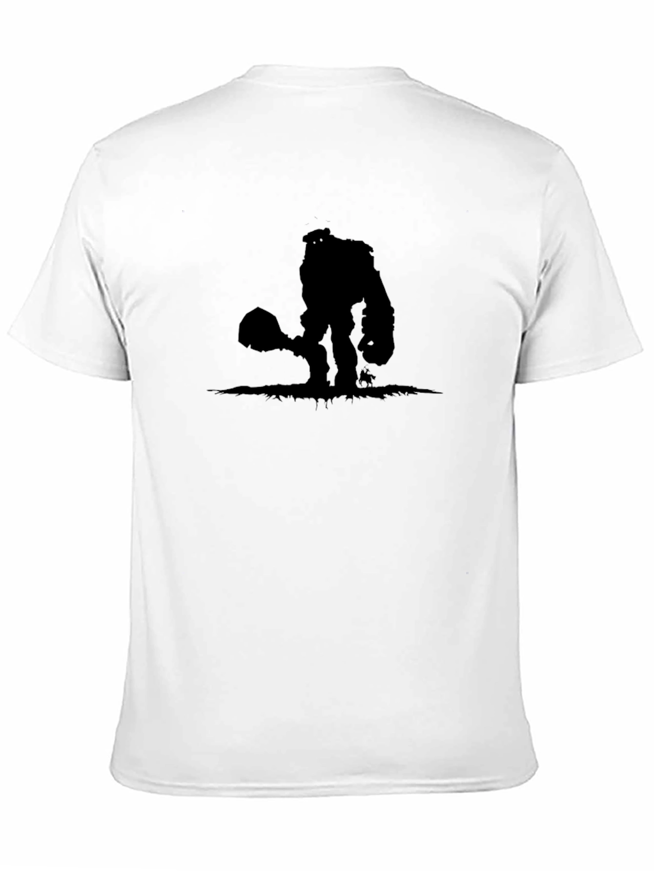 Silhouette Monster Graphic Black T-Shirt