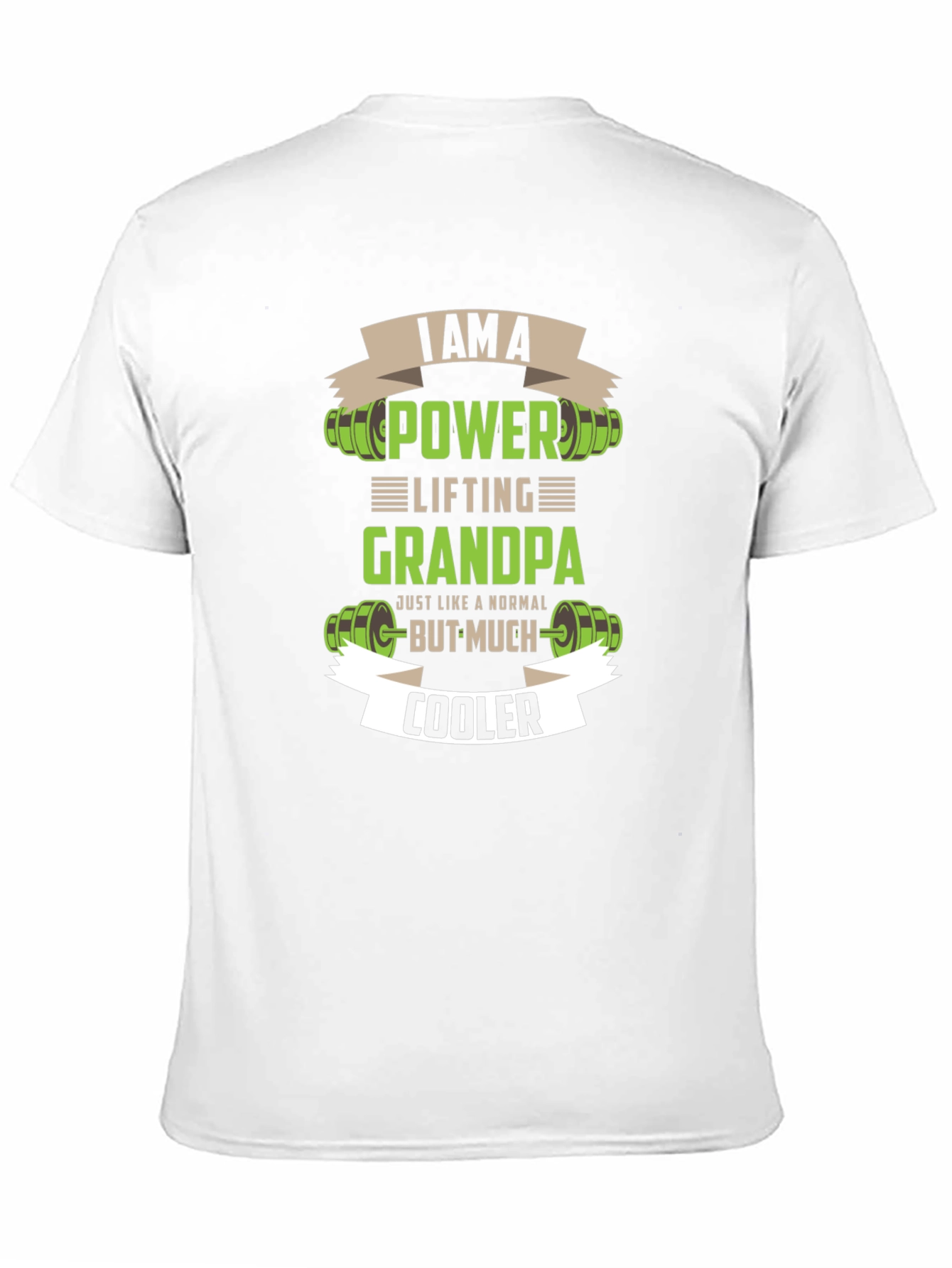 Power Lifting Grandpa T-Shirt