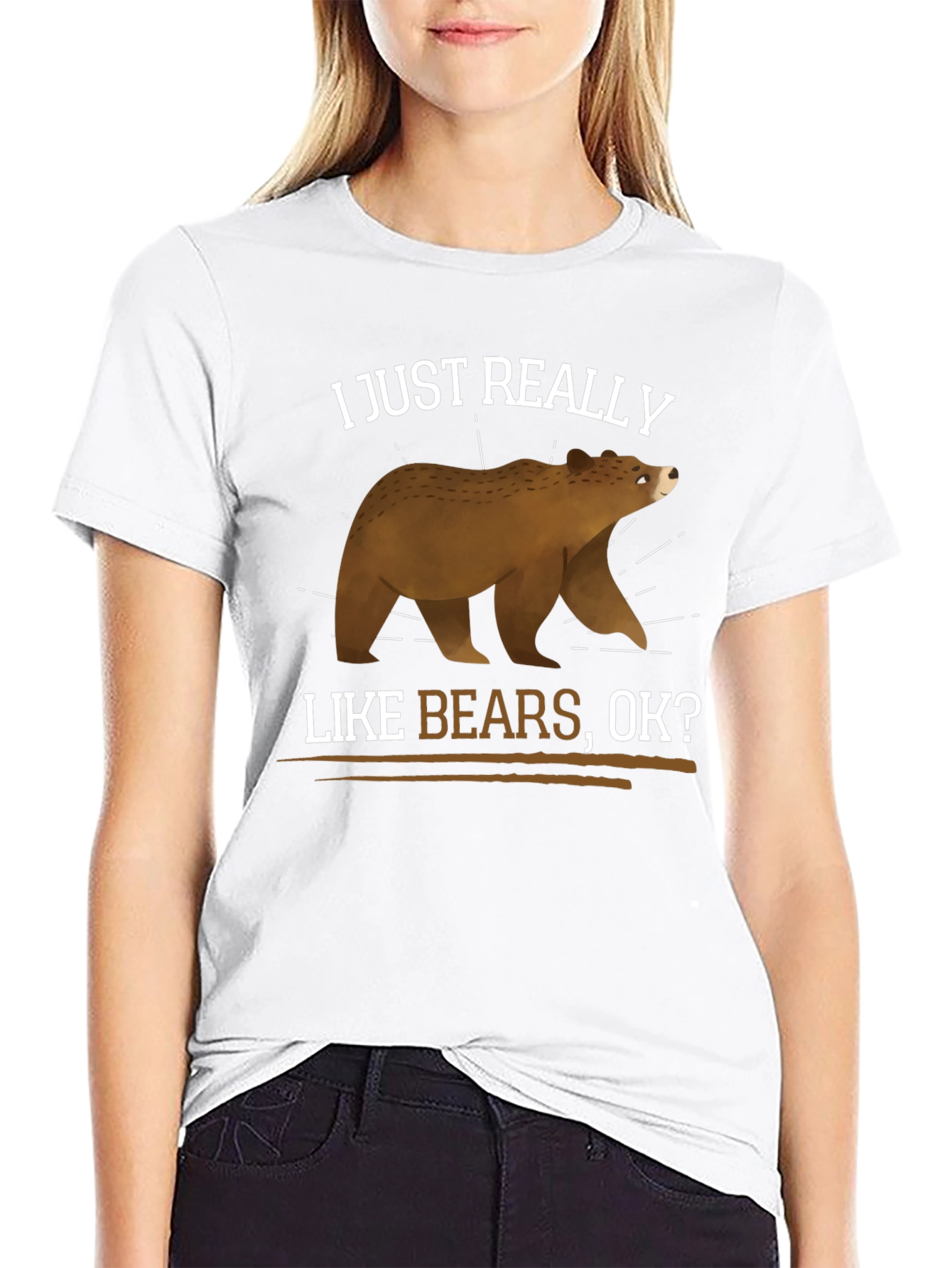 I Just Really Like Bears T-Shirt - Graphic Tee