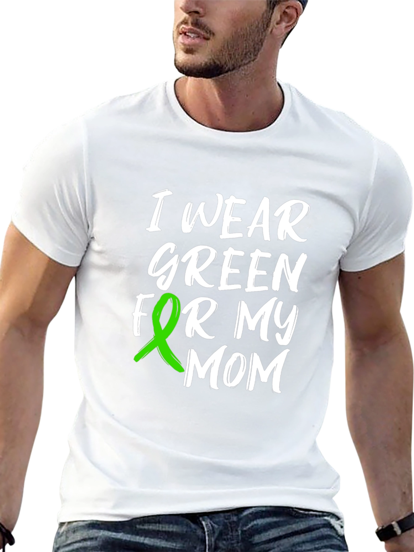 I Wear Green For My Mom Awareness T-Shirt