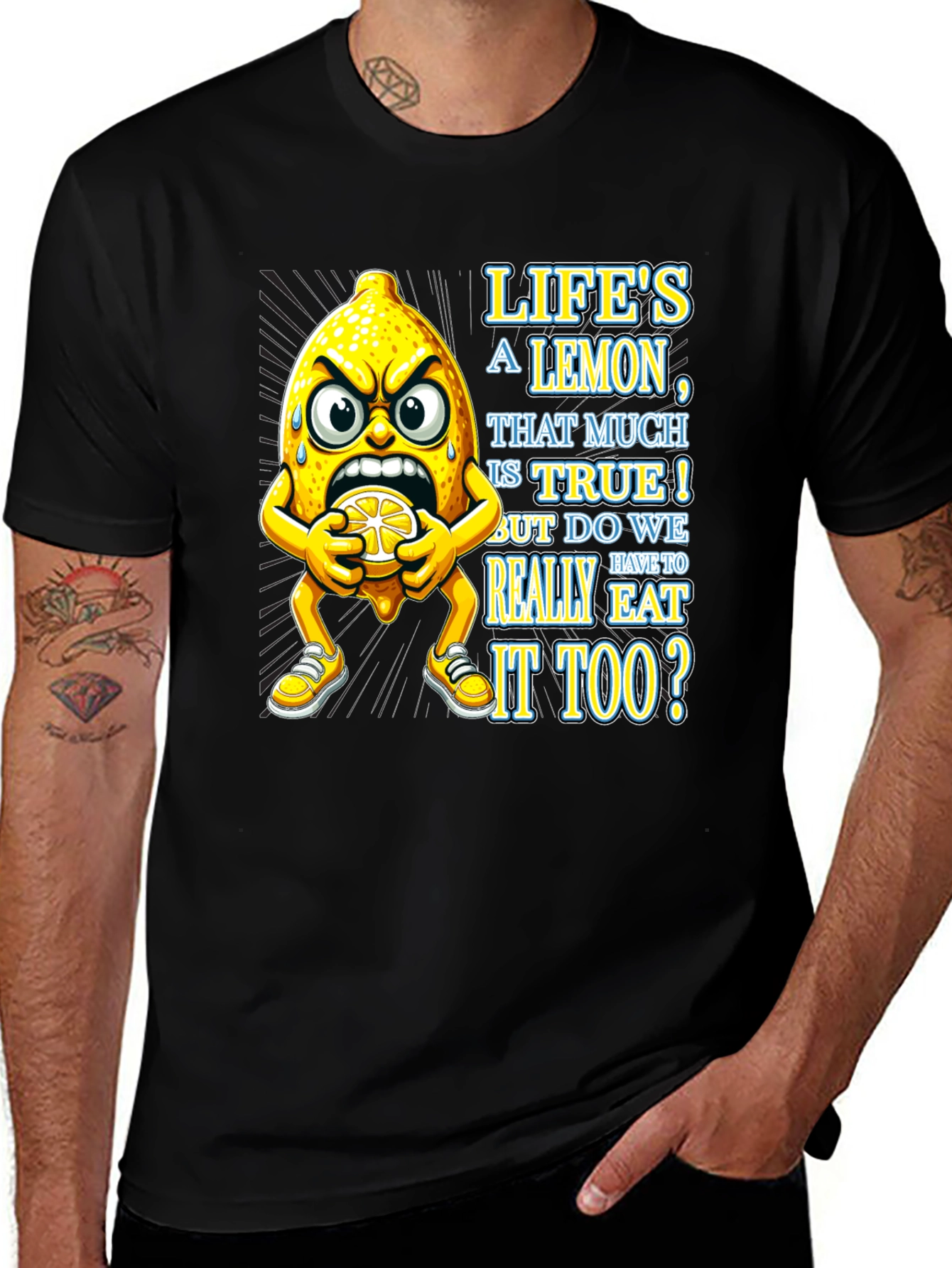 Lifes a Lemon Graphic Tee
