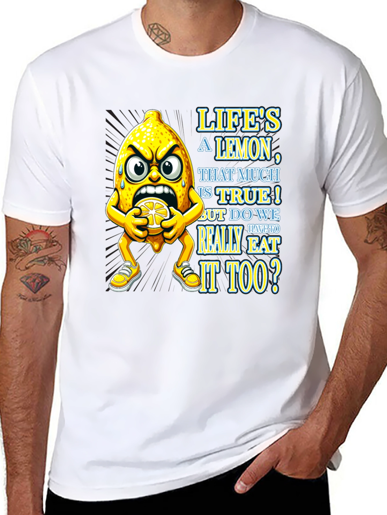 Lifes a Lemon Graphic Tee