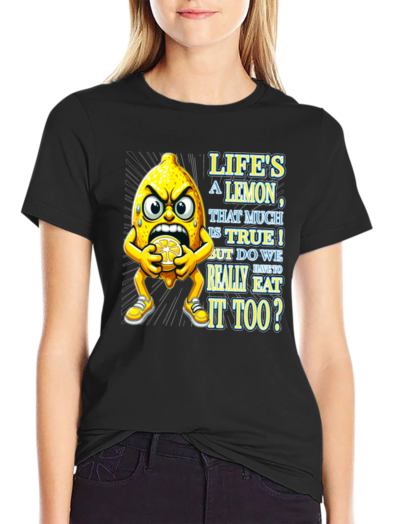 Lifes a Lemon Graphic Tee
