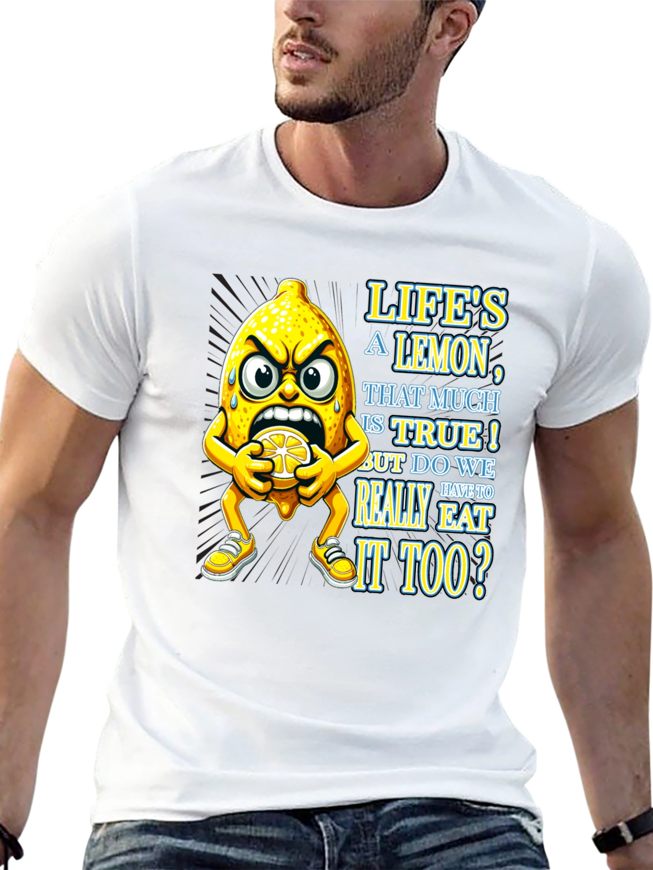Lifes a Lemon Graphic Tee