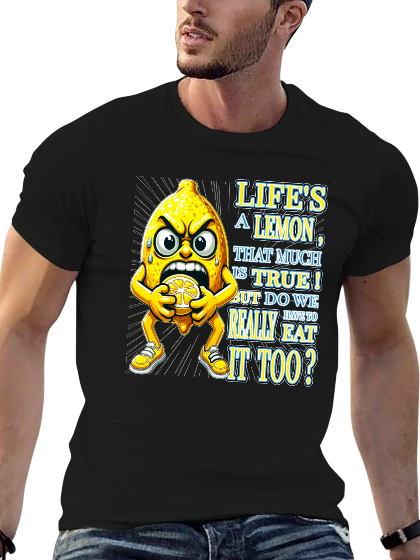 Lifes a Lemon Graphic Tee