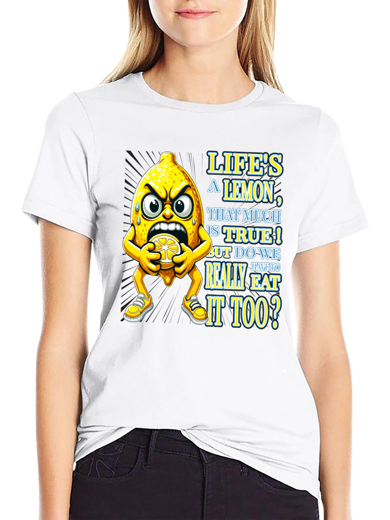 Lifes a Lemon Graphic Tee
