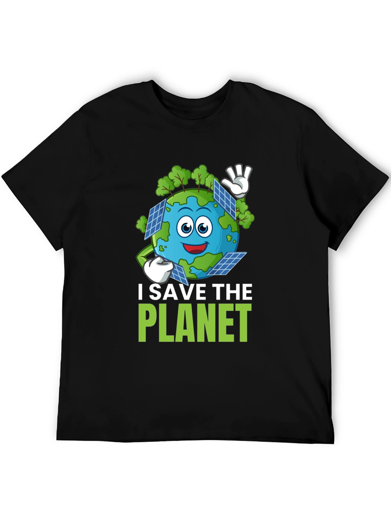 Eco-Friendly I Save The Planet Graphic Tee