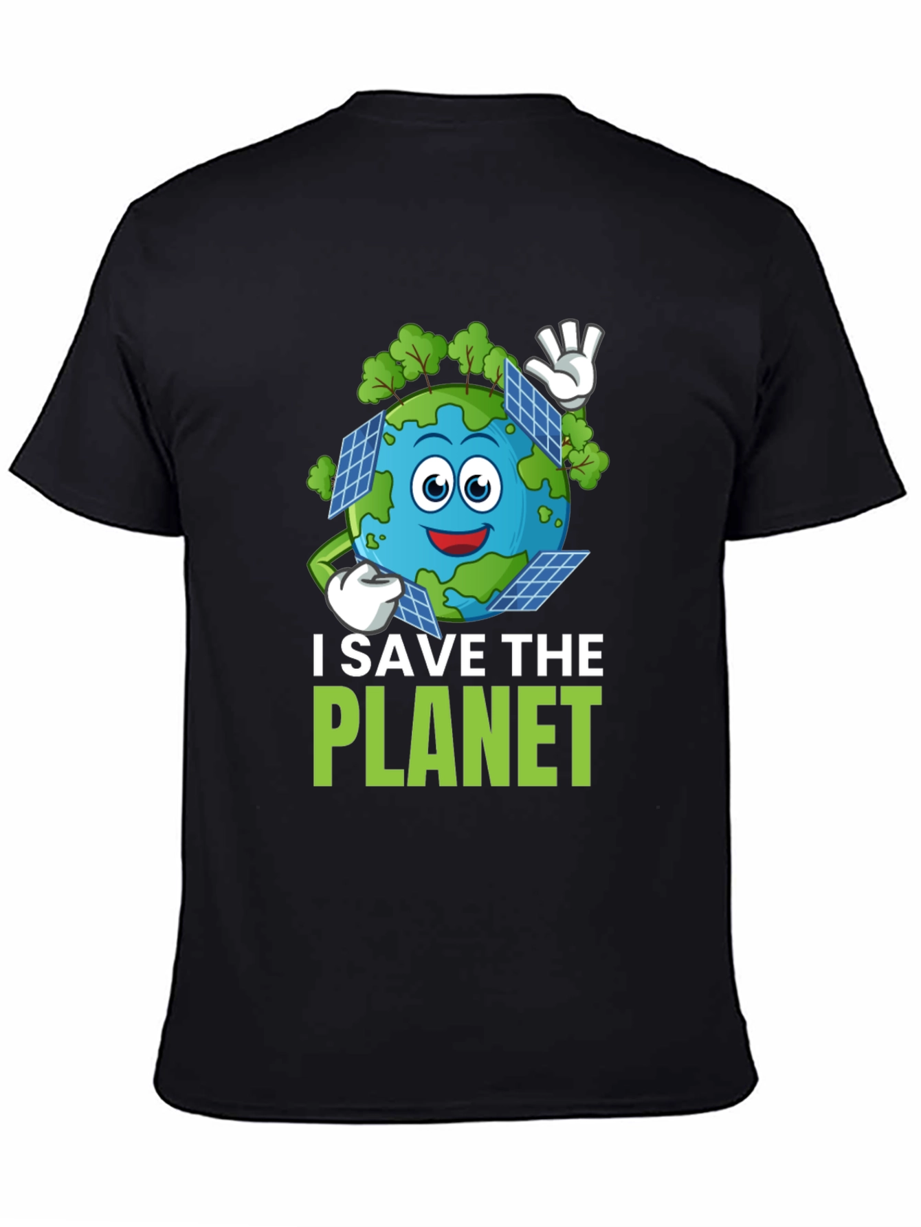 Eco-Friendly I Save The Planet Graphic Tee