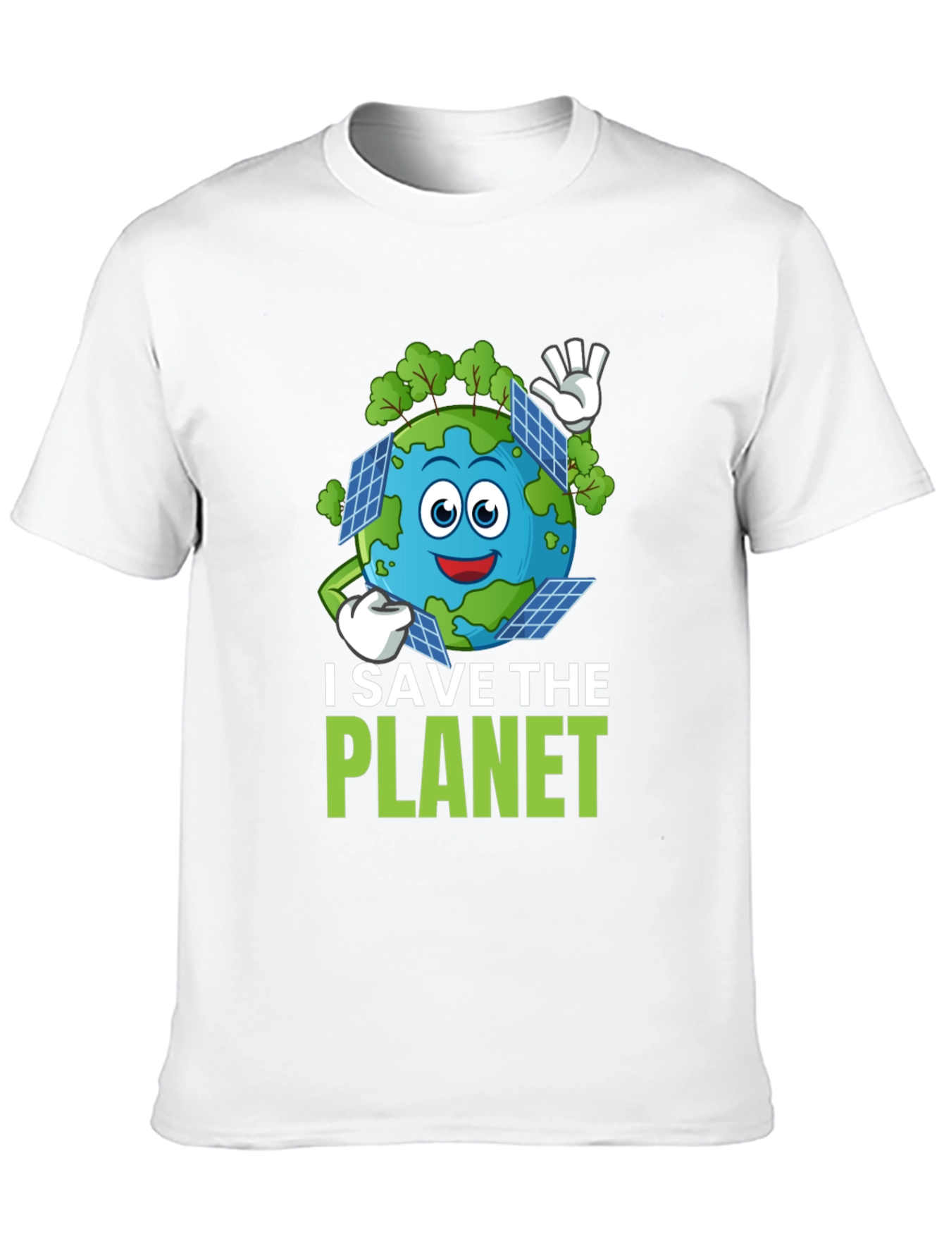 Eco-Friendly I Save The Planet Graphic Tee