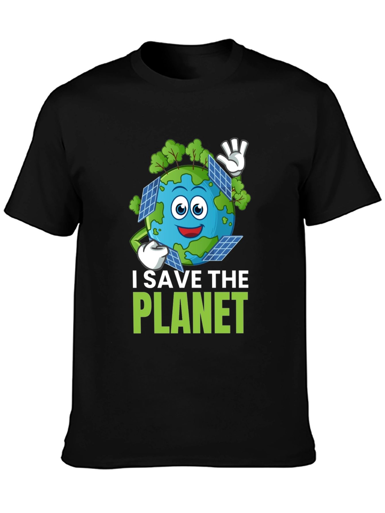 Eco-Friendly I Save The Planet Graphic Tee
