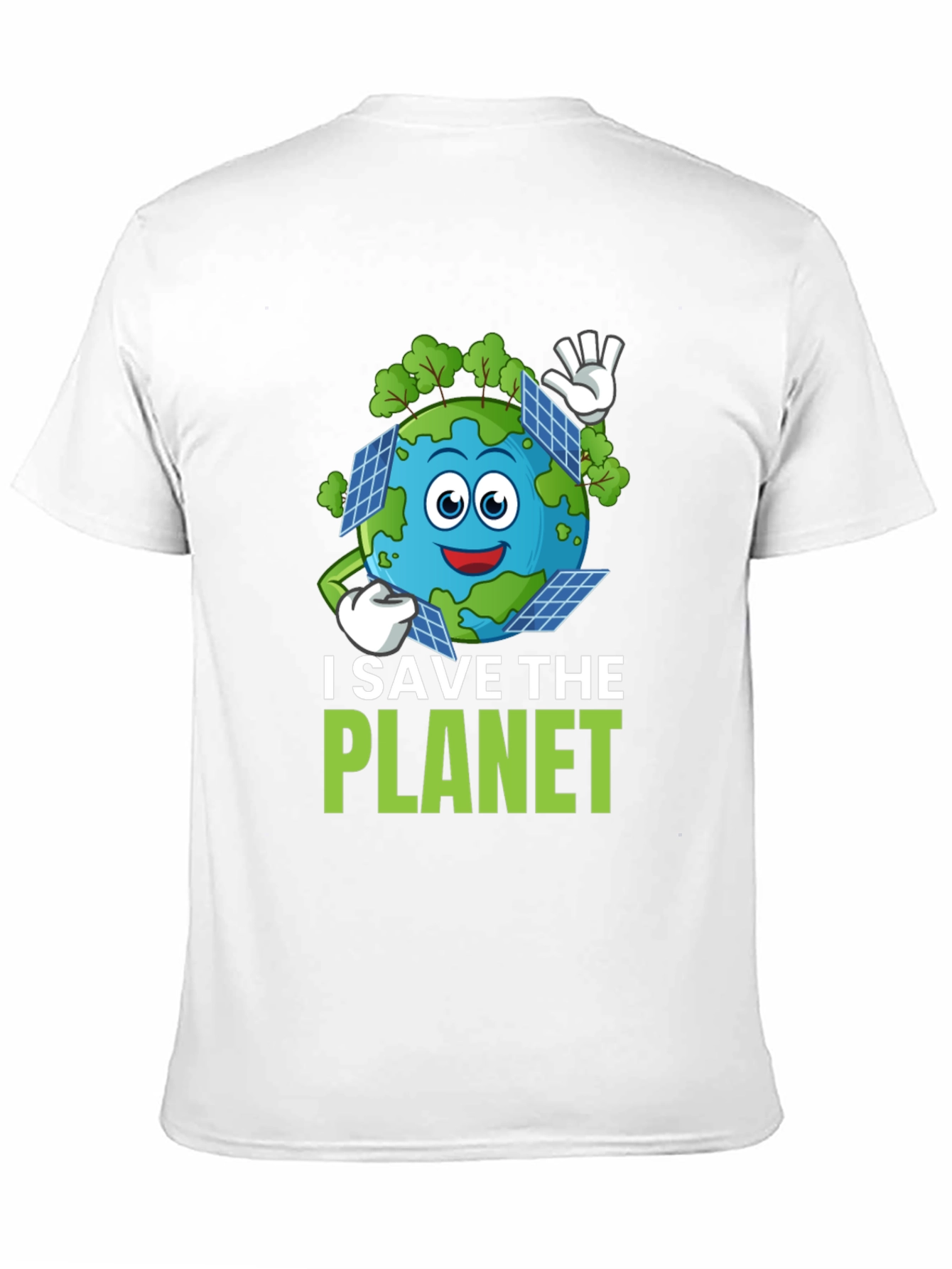 Eco-Friendly I Save The Planet Graphic Tee