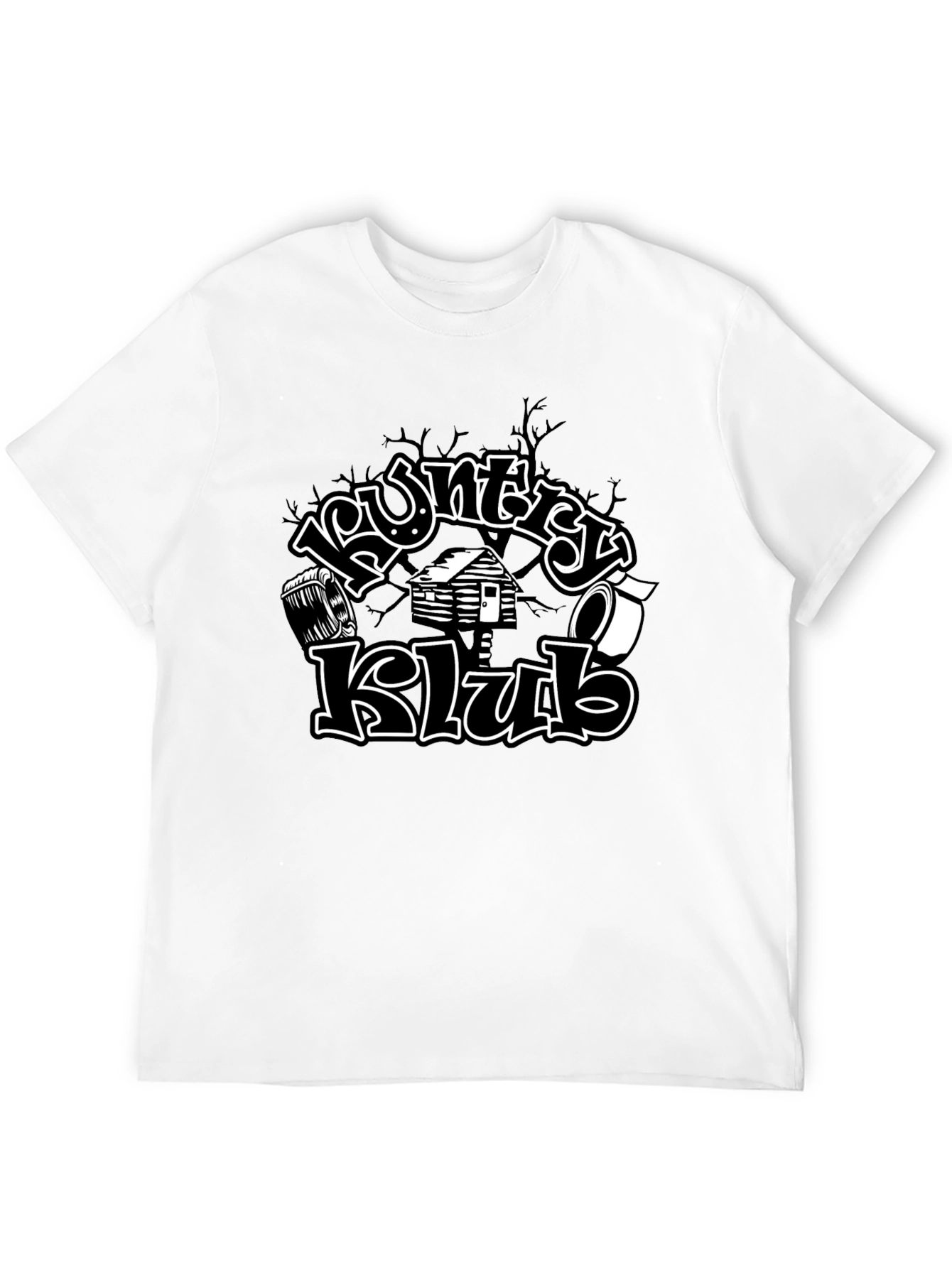 Country Klub Black Graphic Tee