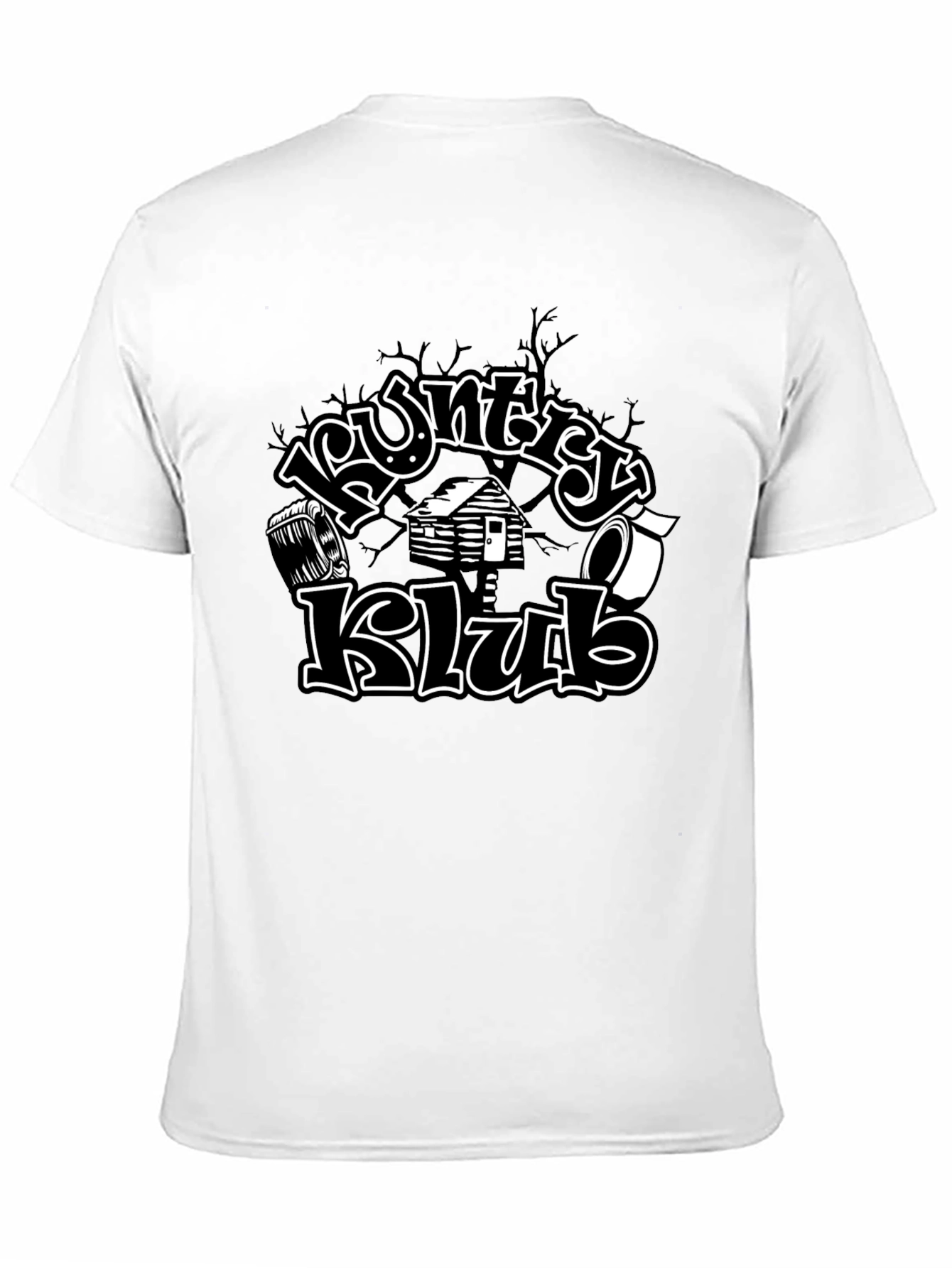Country Klub Black Graphic Tee