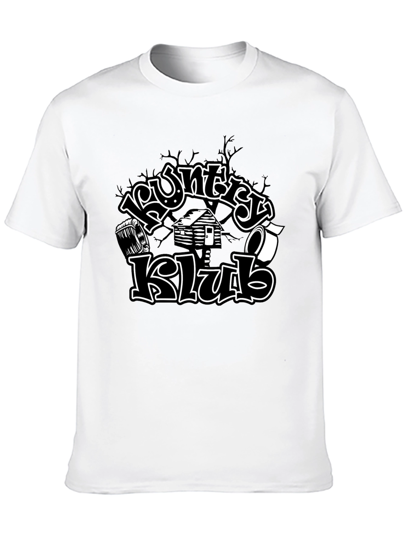 Country Klub Black Graphic Tee