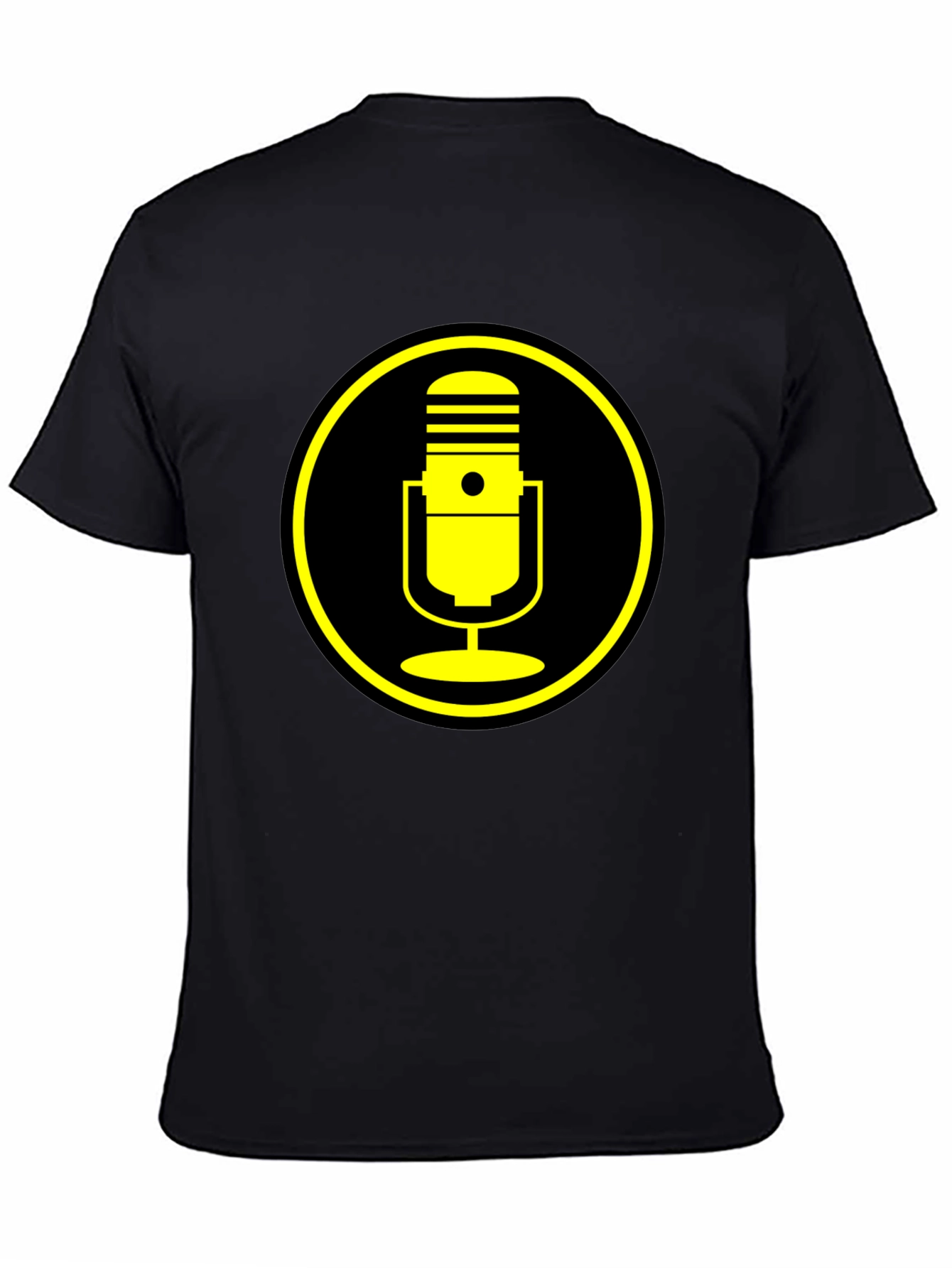 Retro Microphone Graphic T-Shirt