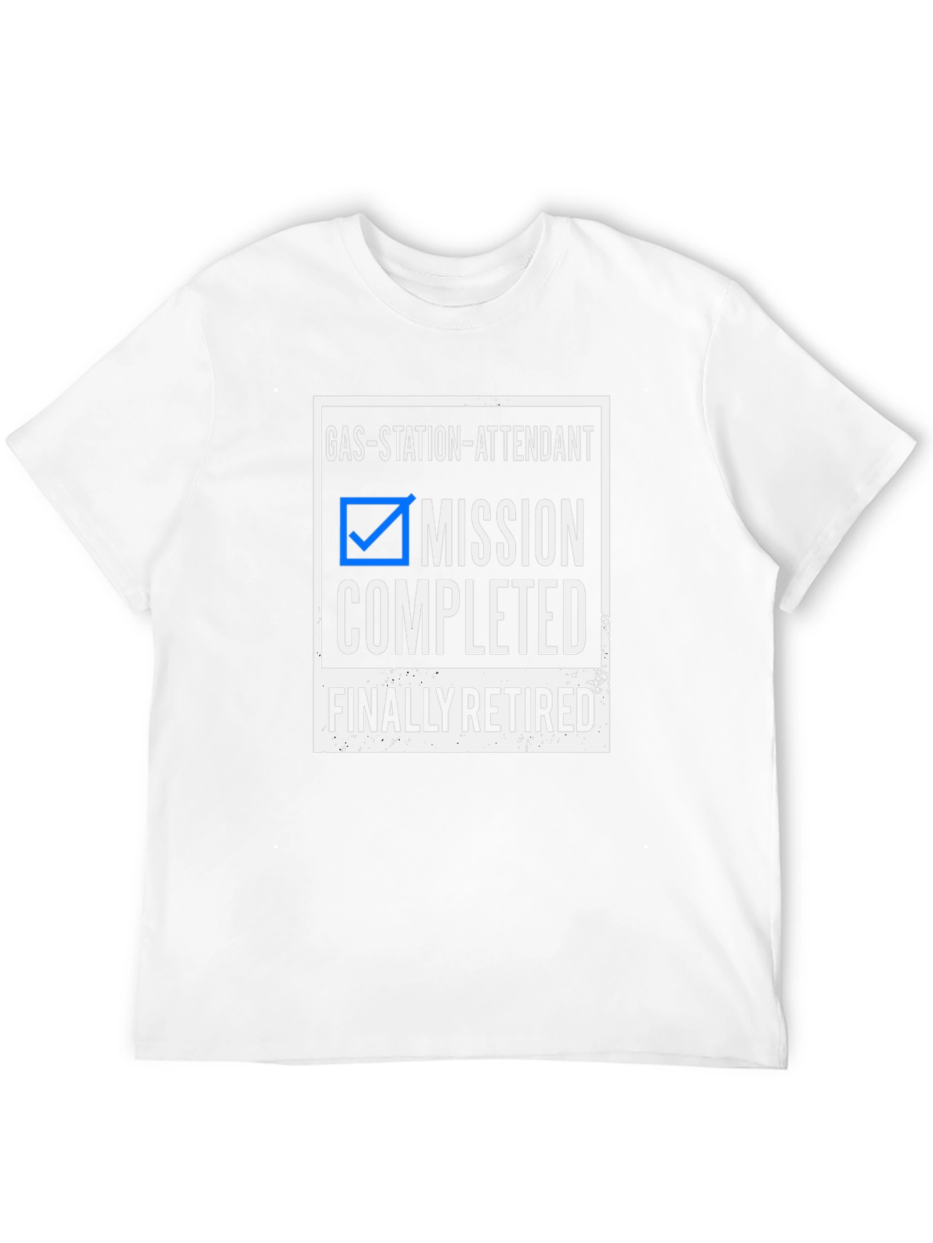 Gas Station Attendant Retired T-Shirt