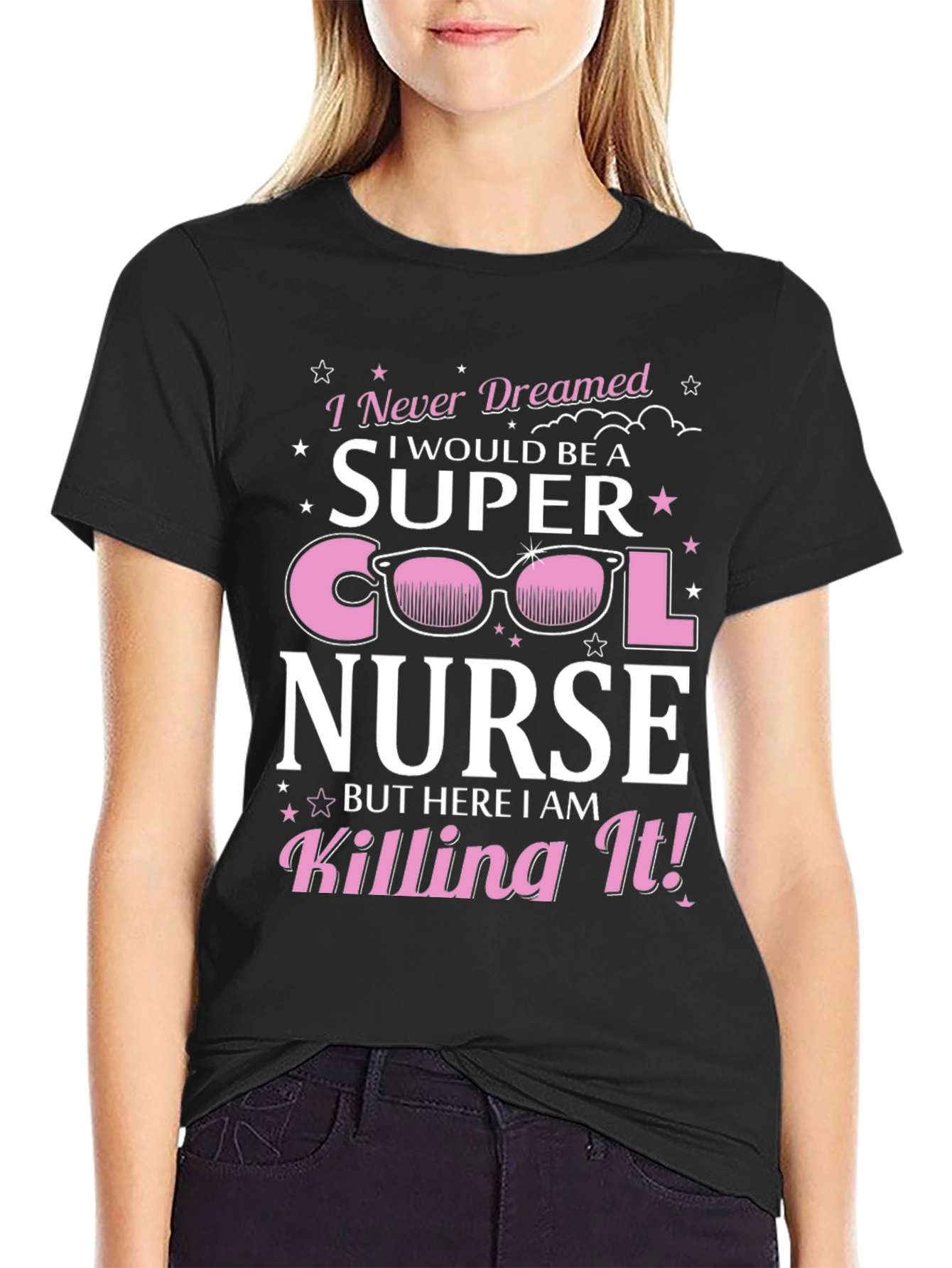 Super Cool Nurse Graphic T-Shirt